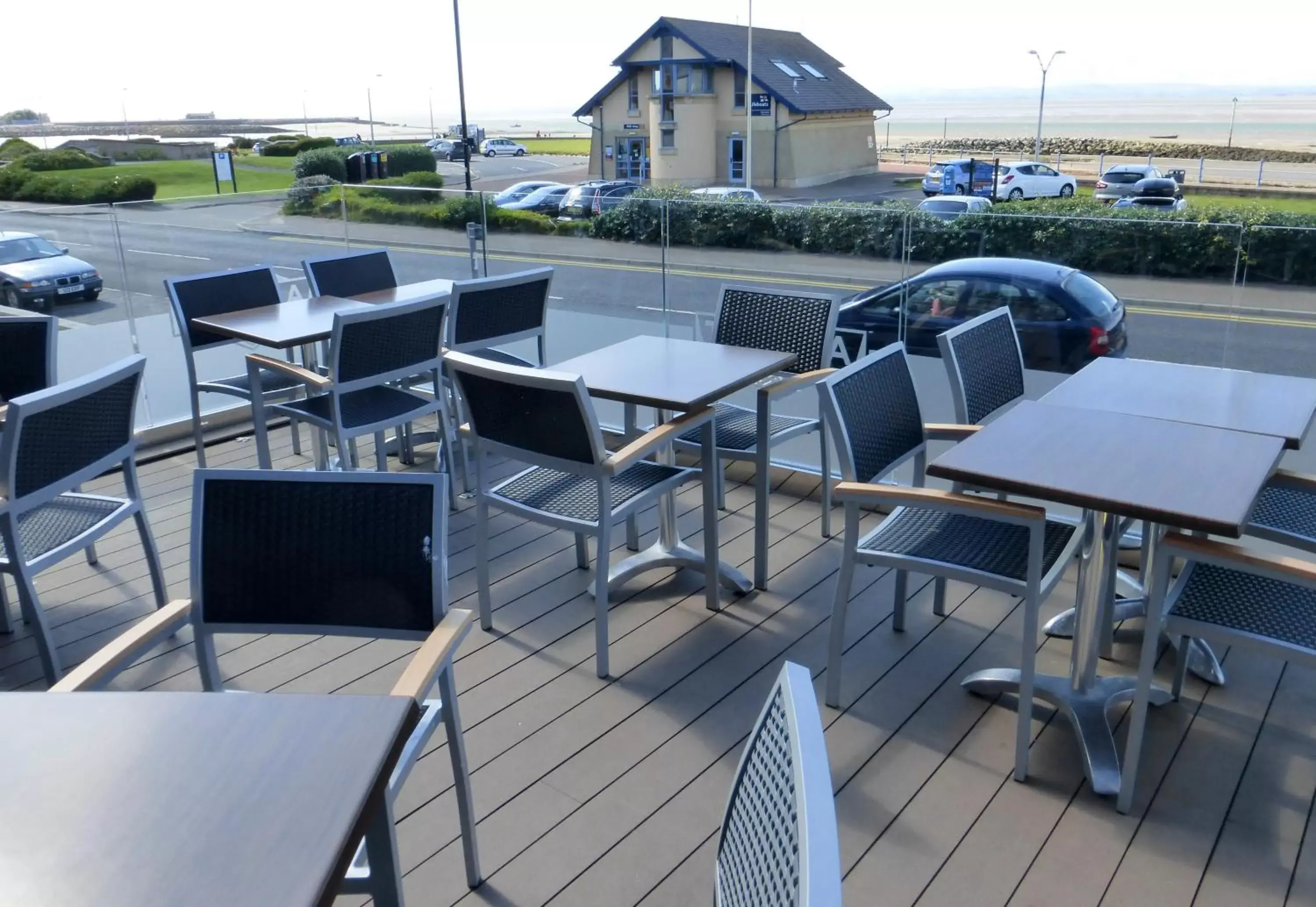 Patio, Balcony/Terrace in Best Western Lancaster Morecambe Lothersdale Hotel