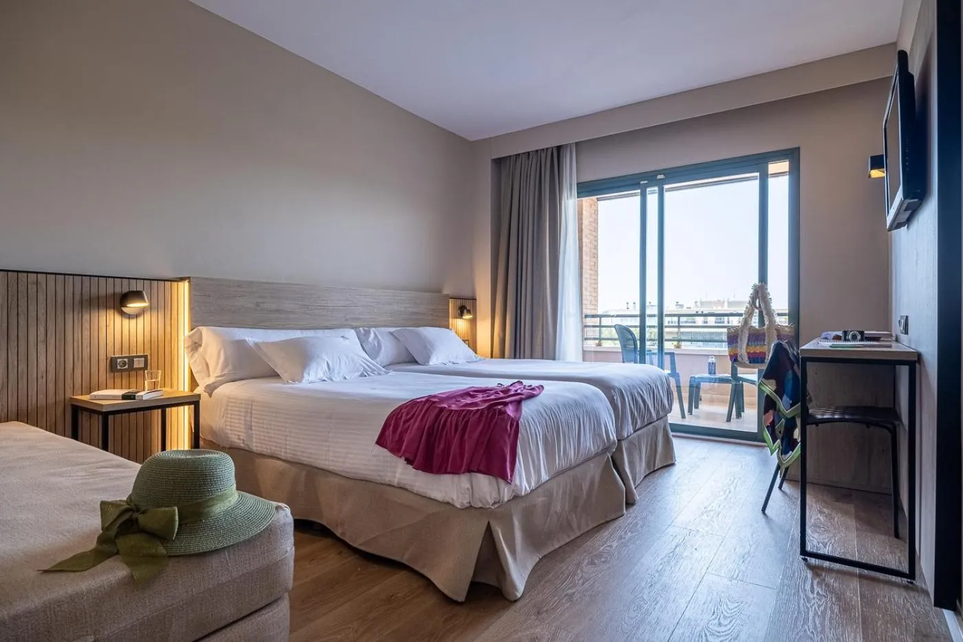 Decorative detail, Bed in Hotel California Palace