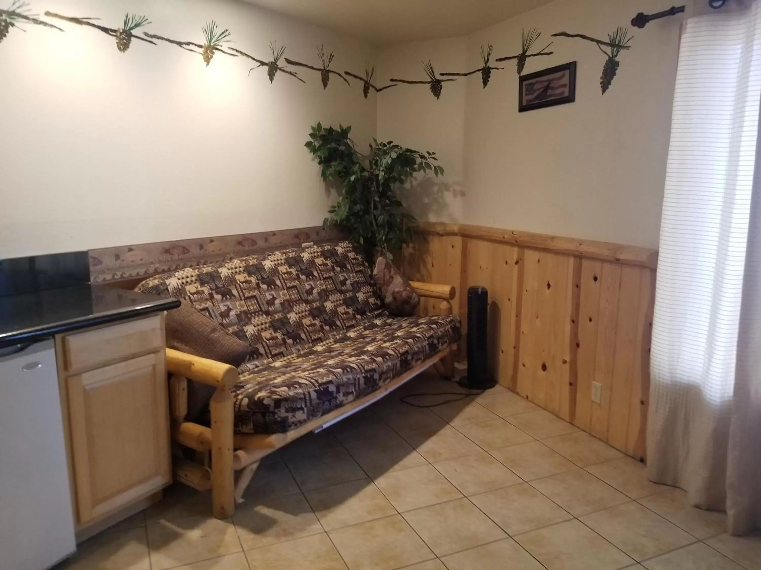 Living room, Seating Area in Fireside Lodge