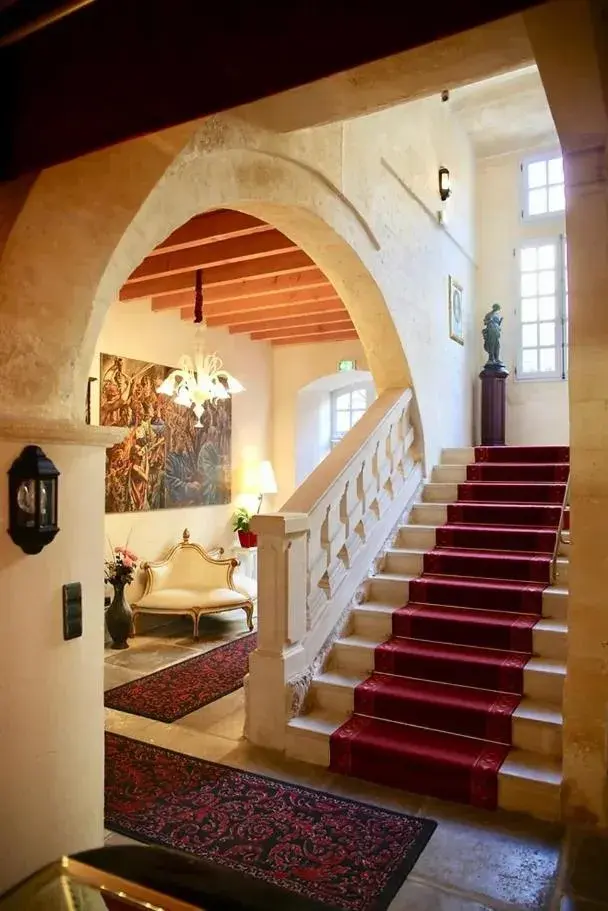 Lobby or reception in La Villa Mazarin