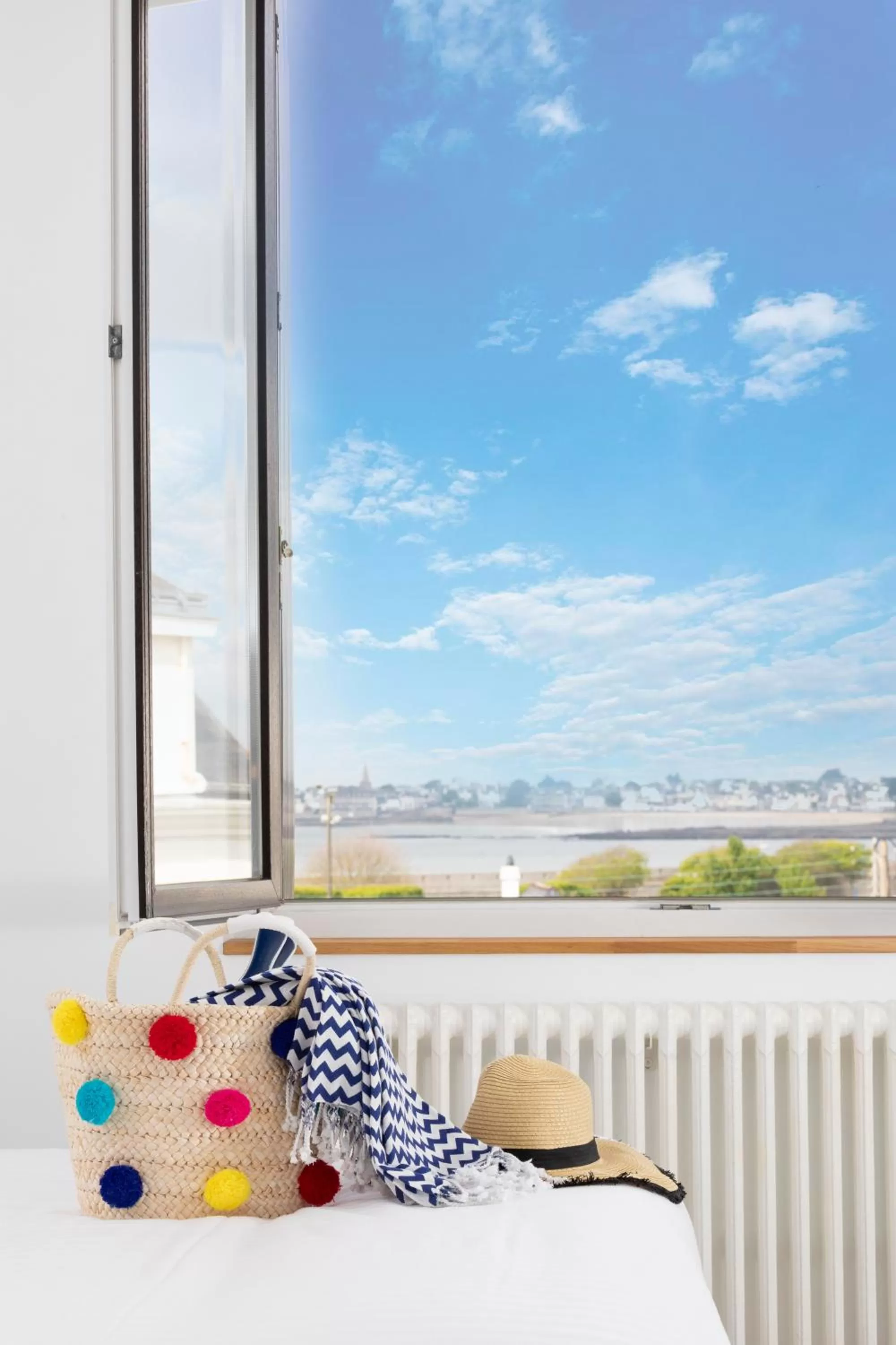 Sea view in Hotel Restaurant Spa De La Citadelle Lorient