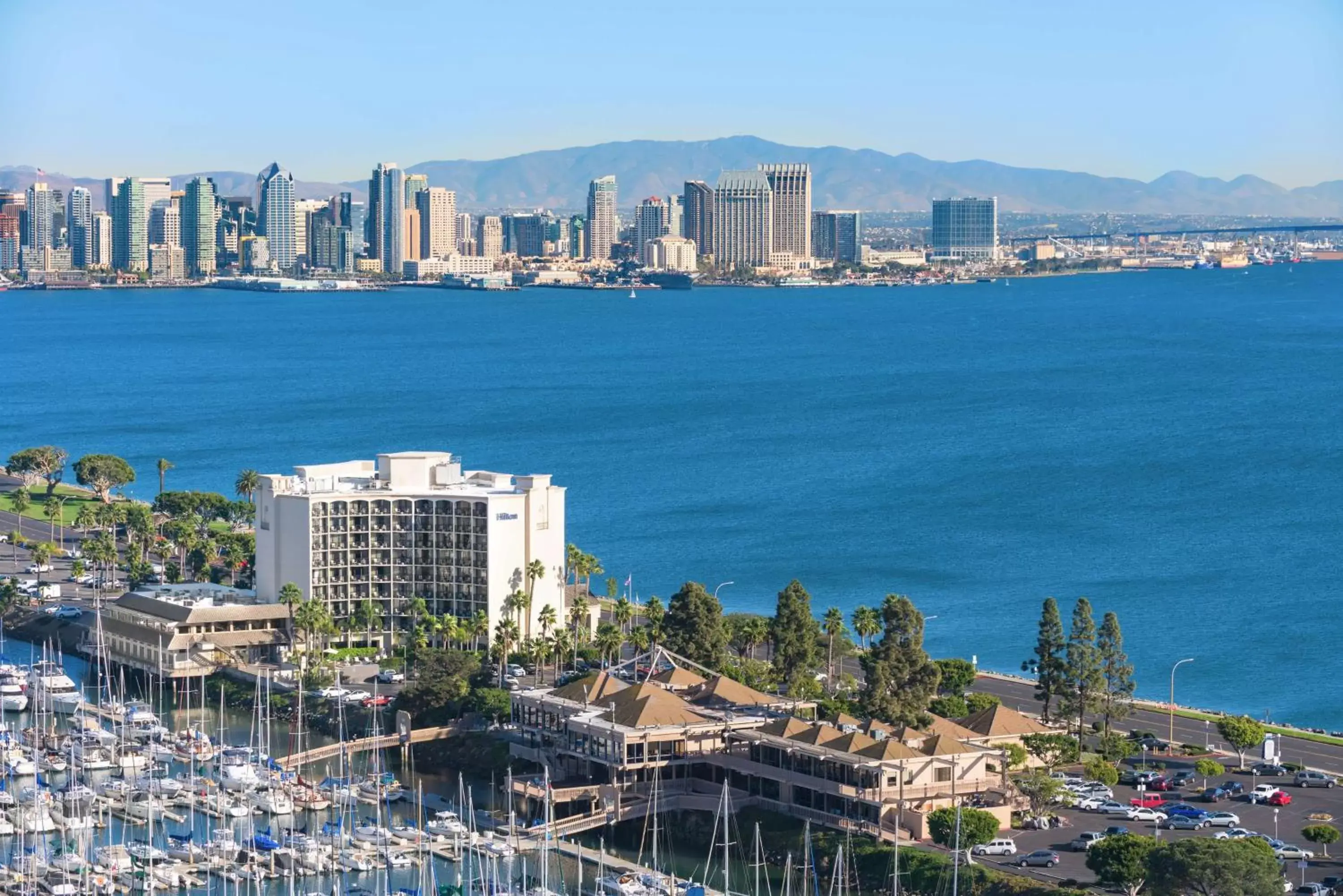 Property building, Bird's-eye View in Hilton San Diego Airport/Harbor Island