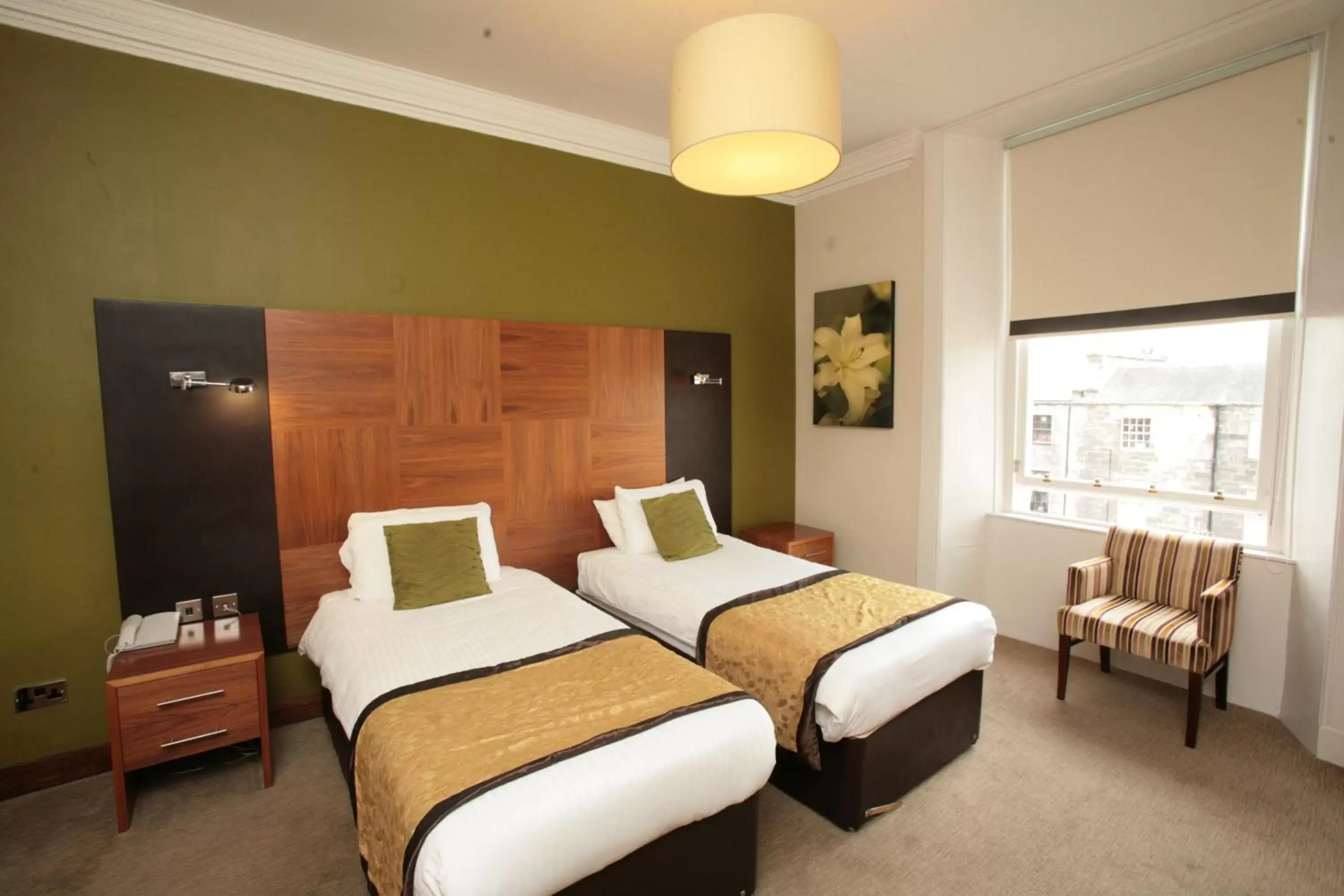 Bed in Acorn Hotel