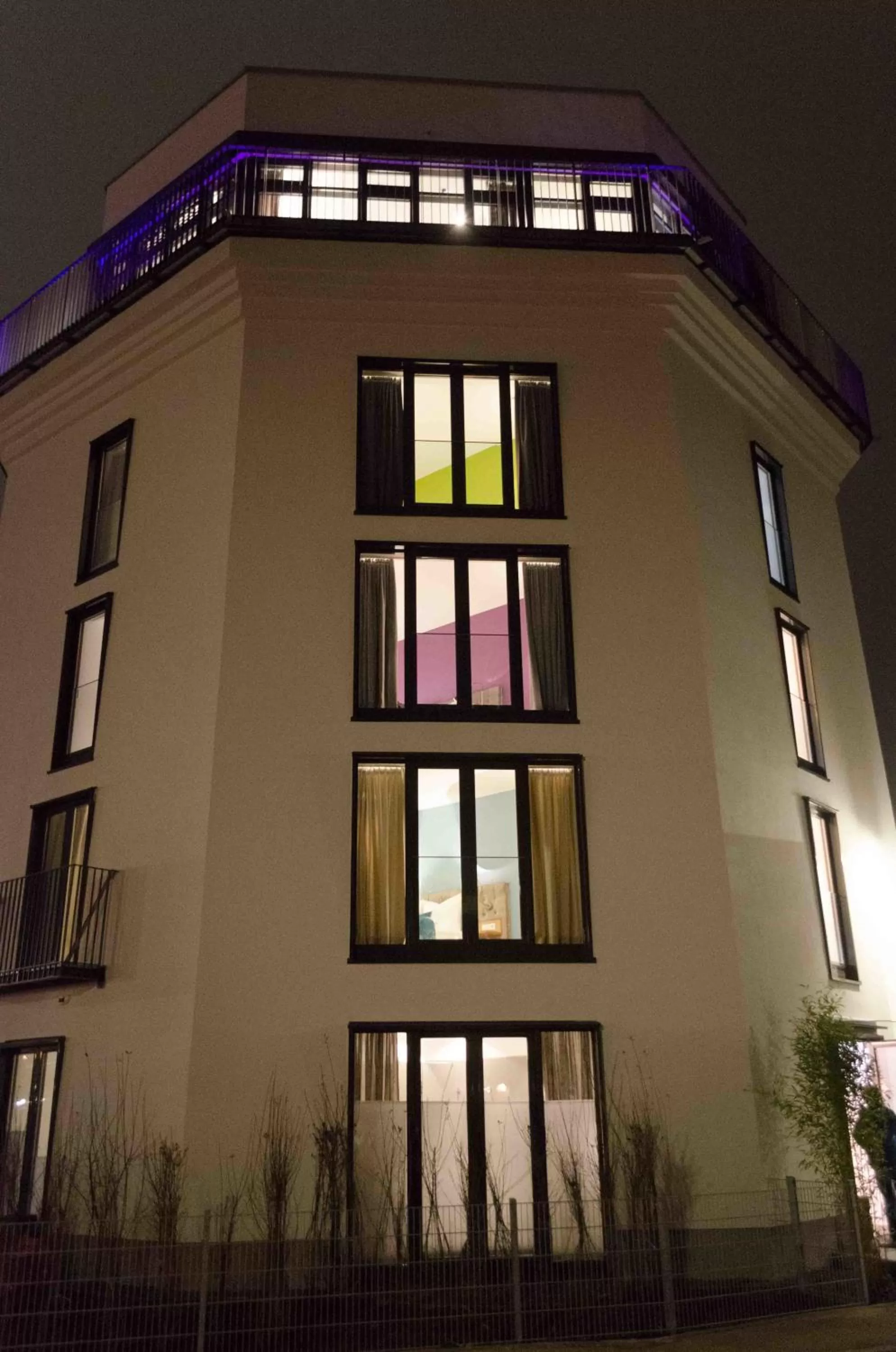 Property building in Hotel im Bunker