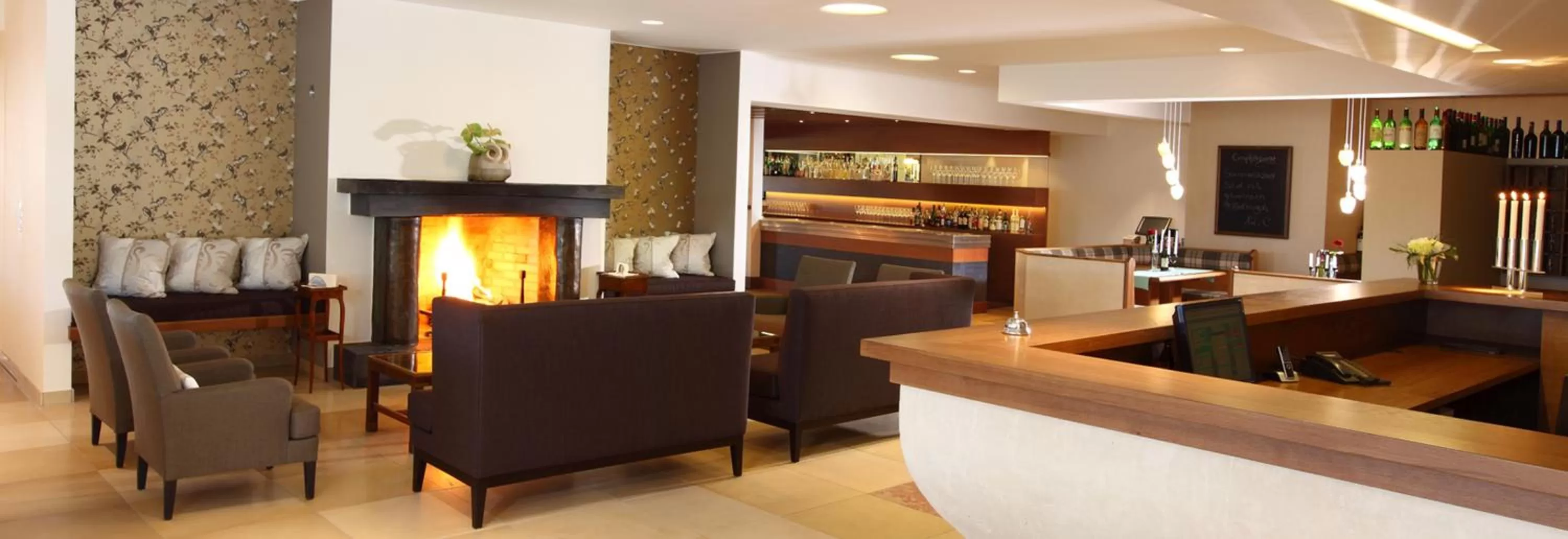 Lobby or reception, Lounge/Bar in Waldhaus Ohlenbach