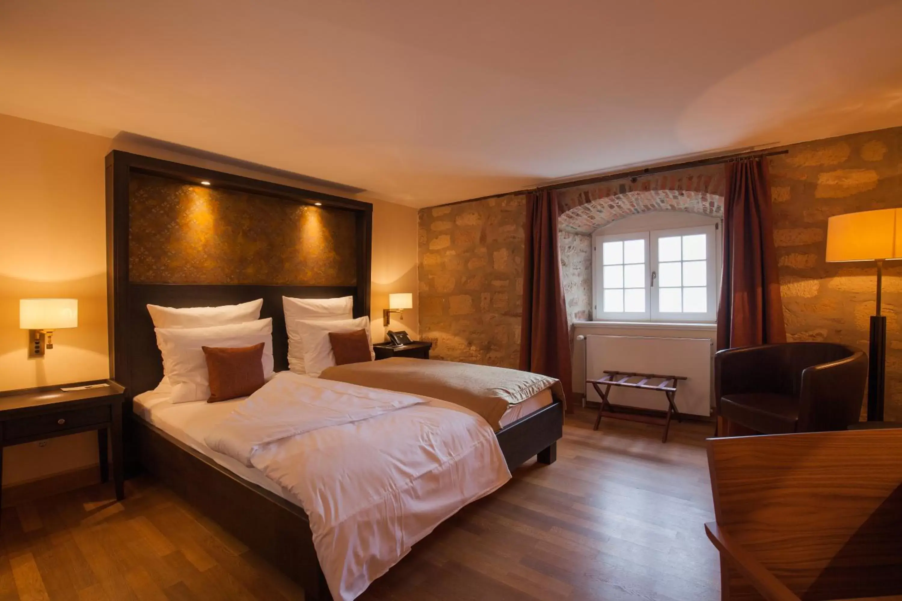 Photo of the whole room, Bed in Hotel Schloss Waldeck