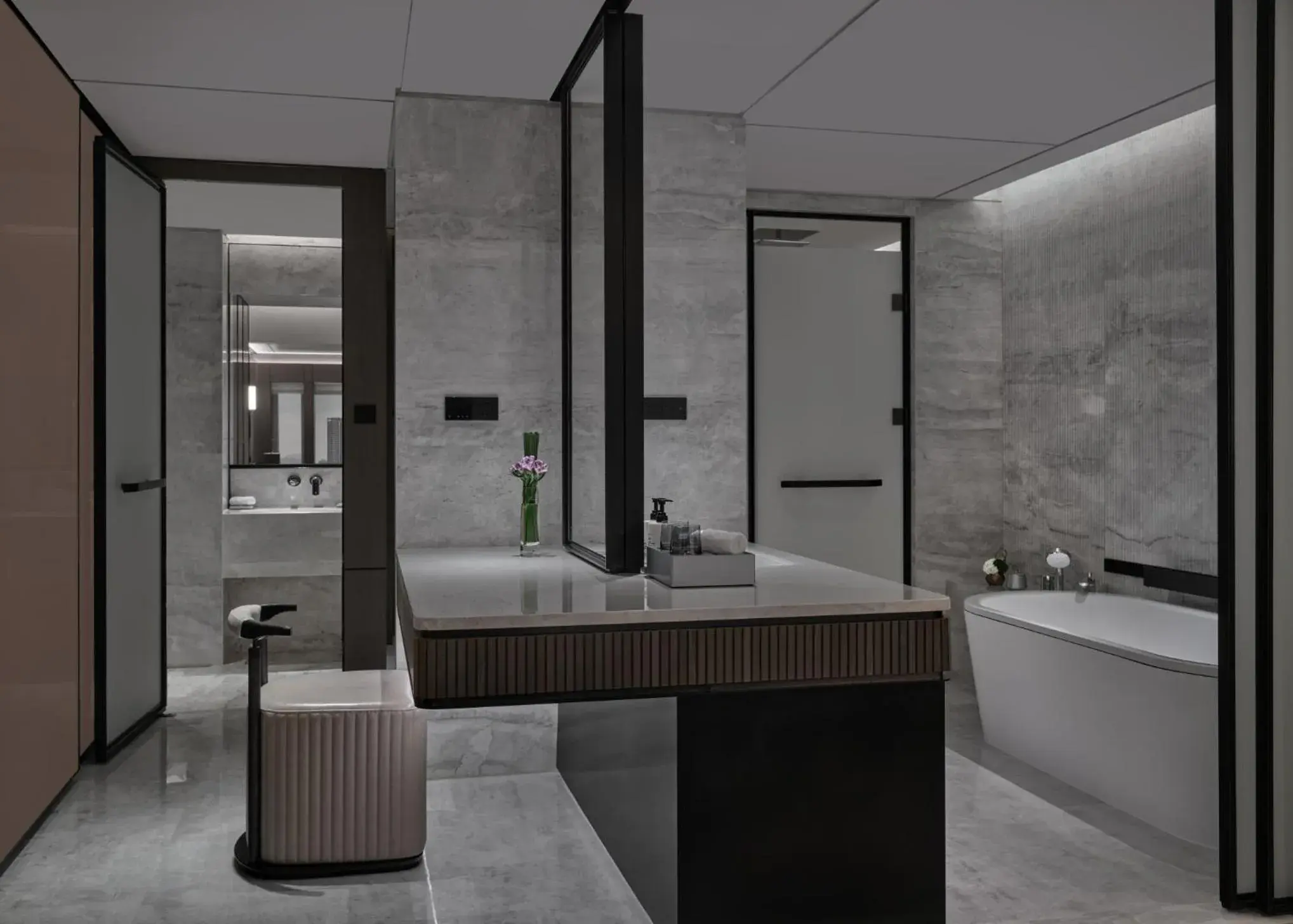 Bathroom in InterContinental Hotels Shenzhen WECC, an IHG Hotel