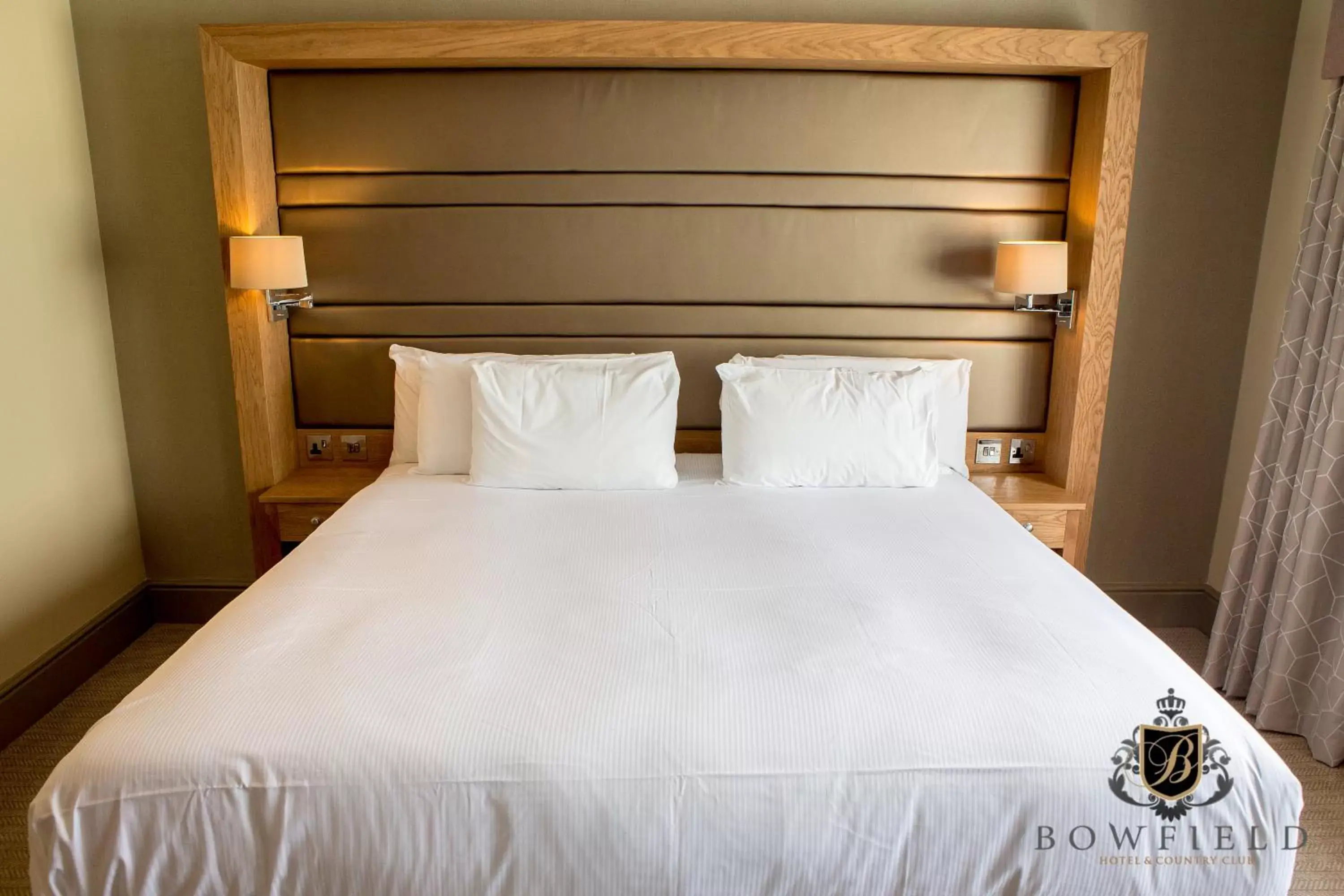 Bed in Bowfield Hotel and Spa