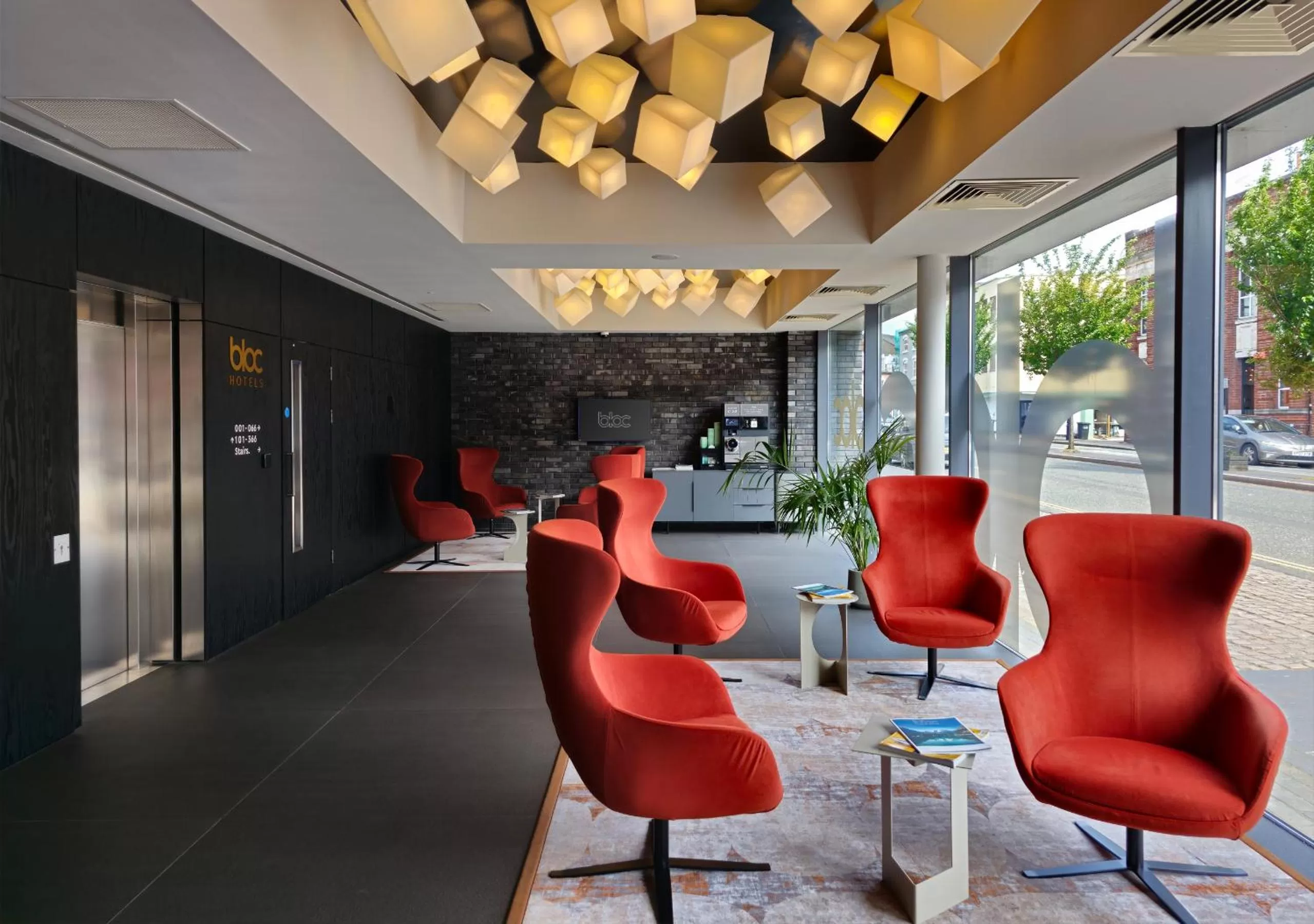 Lobby or reception in Bloc Hotel Birmingham