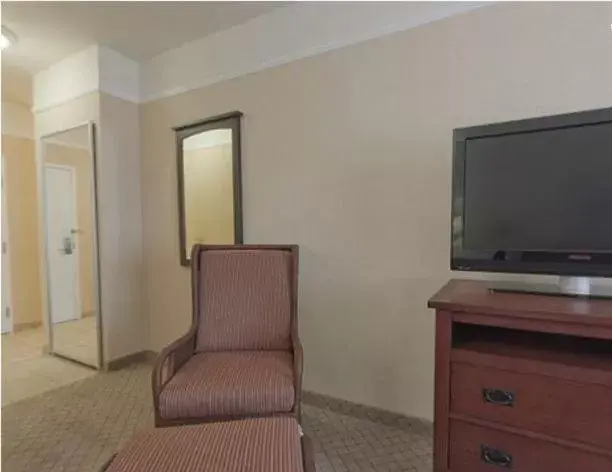 TV and multimedia, TV/Entertainment Center in Holiday Inn Express Hotel & Suites San Dimas, an IHG Hotel