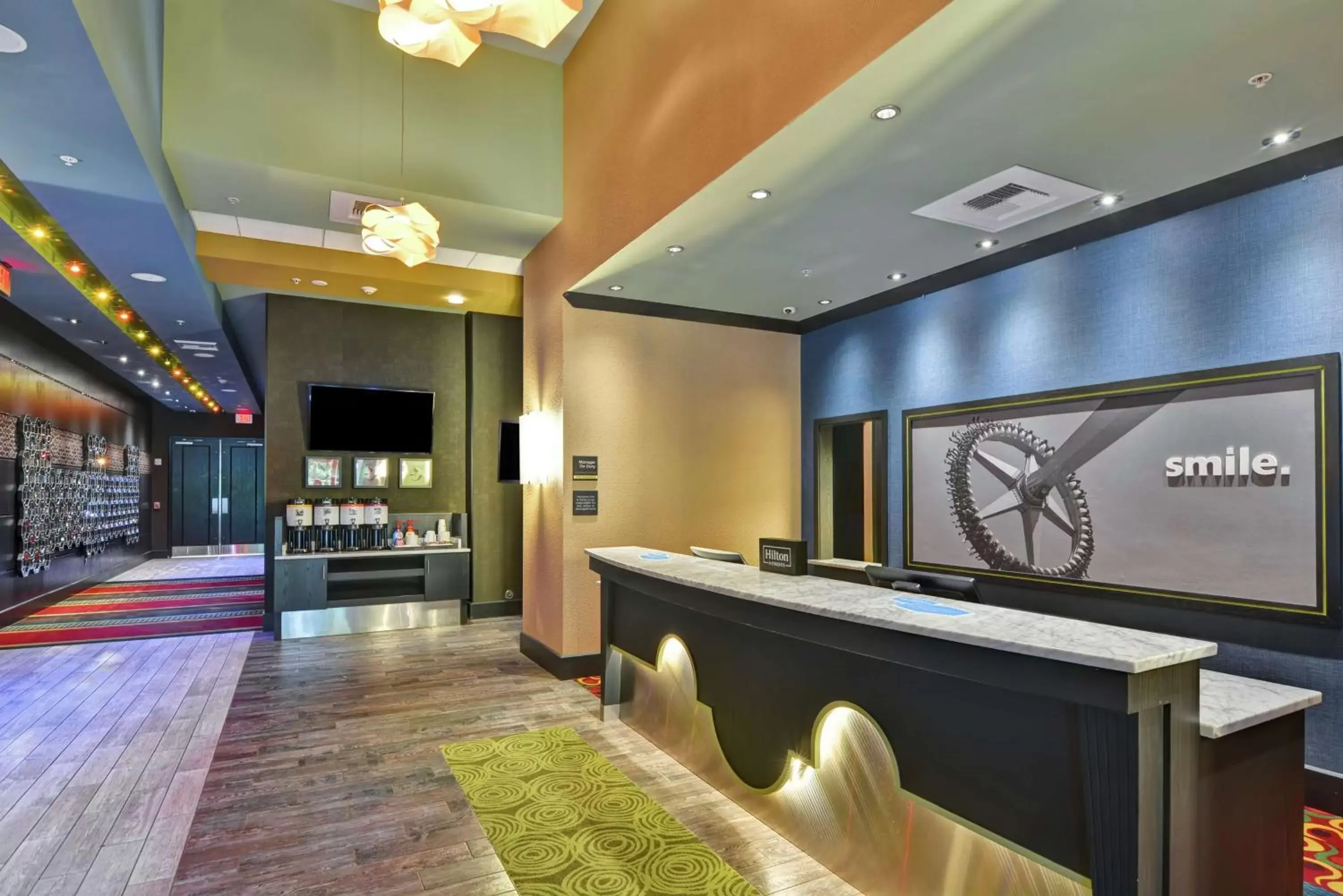 Lobby or reception in Hampton Inn & Suites Crabtree Lobby or reception in Hampton Inn & Suites Crabtree