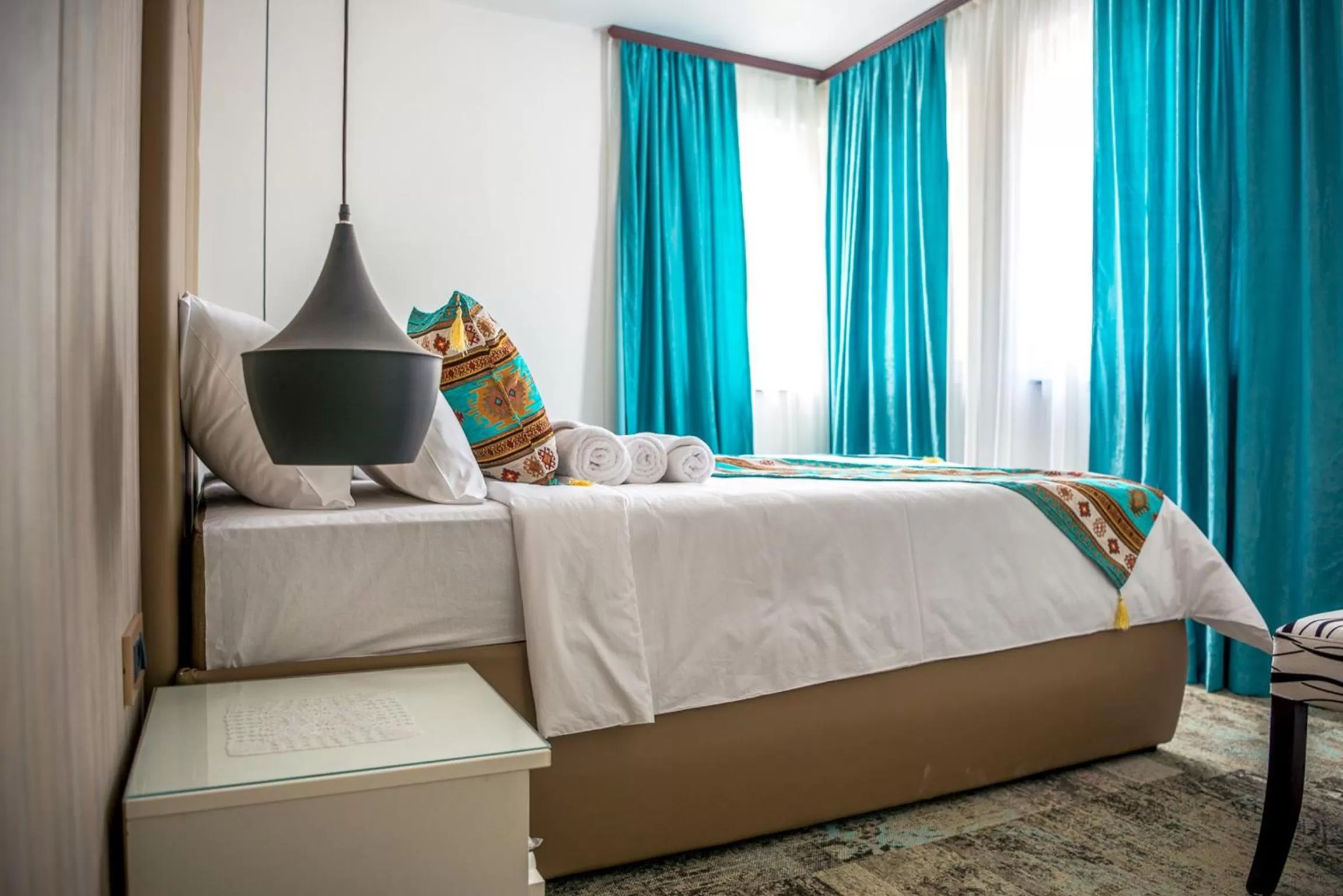 Decorative detail, Bed in Heritage Hotel Gate of Sarajevo