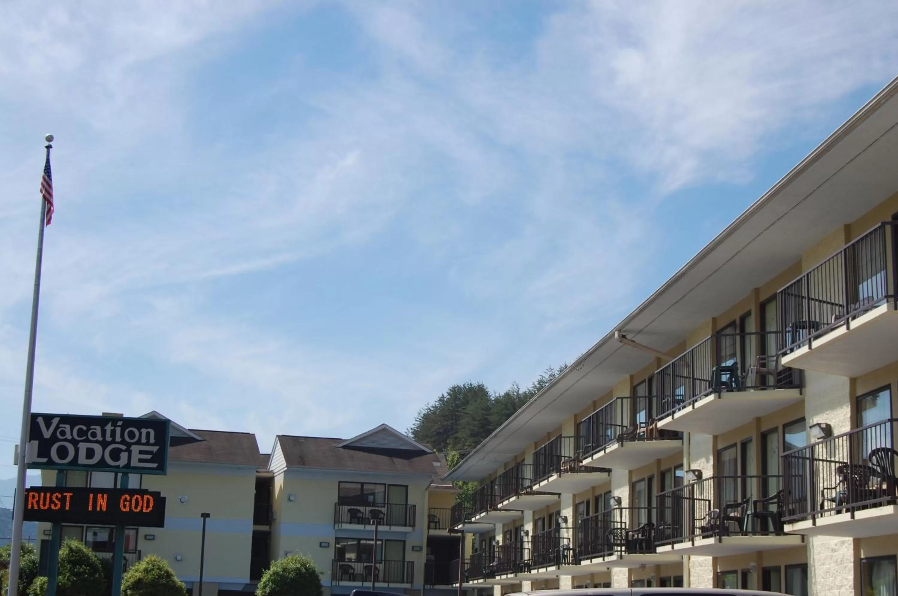 Property building in Vacation Lodge