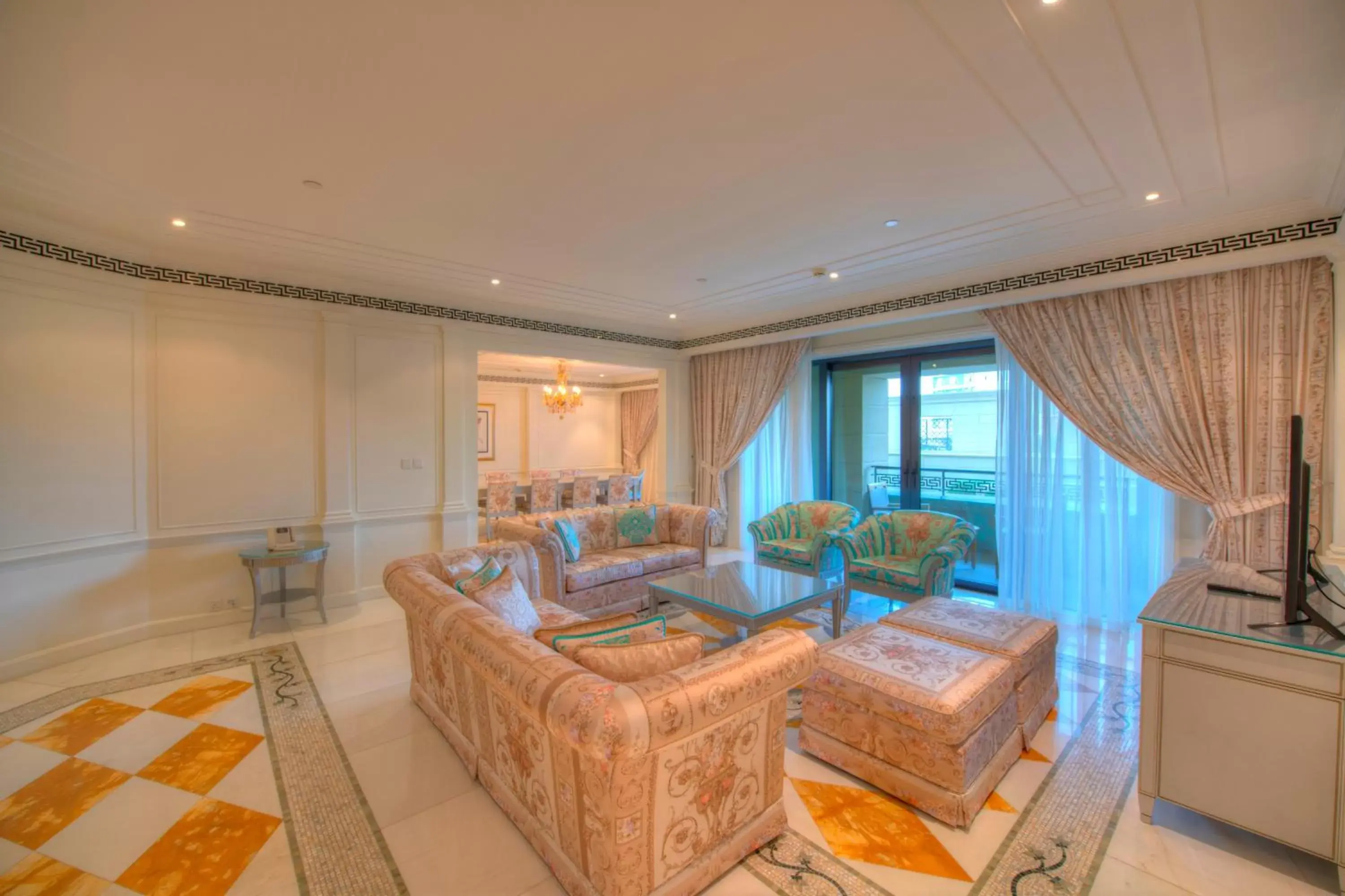 Seating Area in Palazzo Versace Dubai