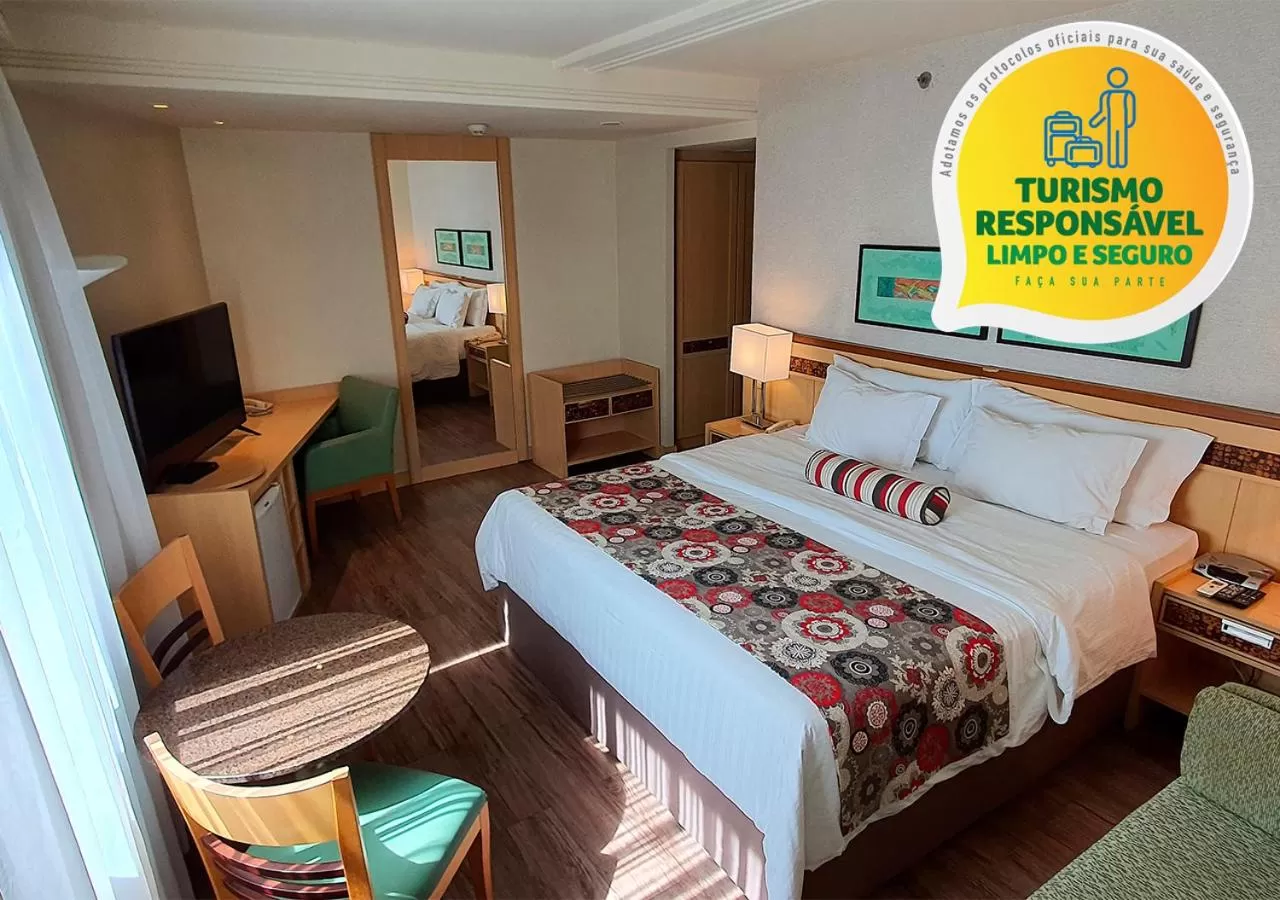 Photo of the whole room, Bed in Lets Idea Brasília Hotel