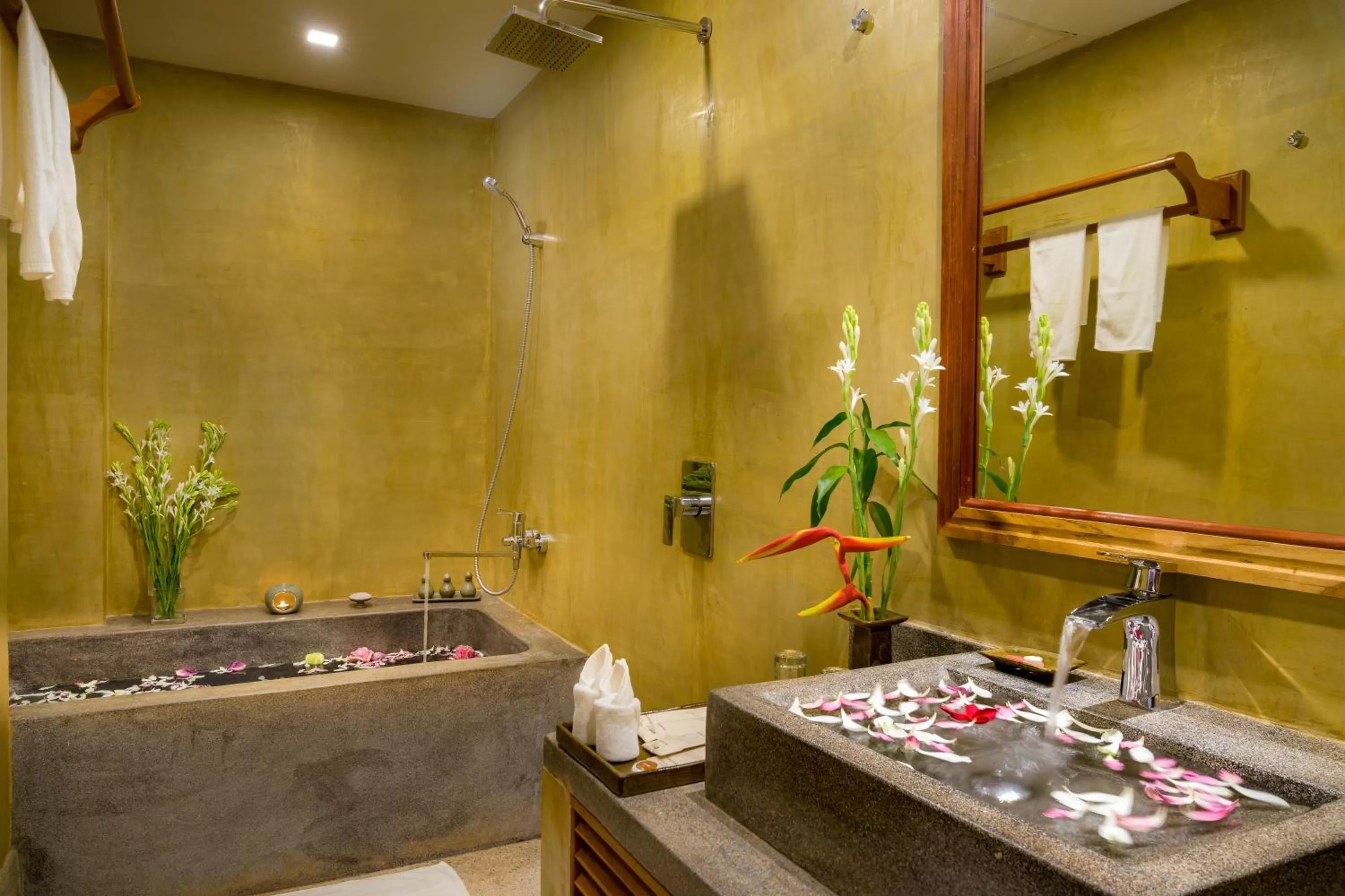 Bathroom in Khmer House Resort