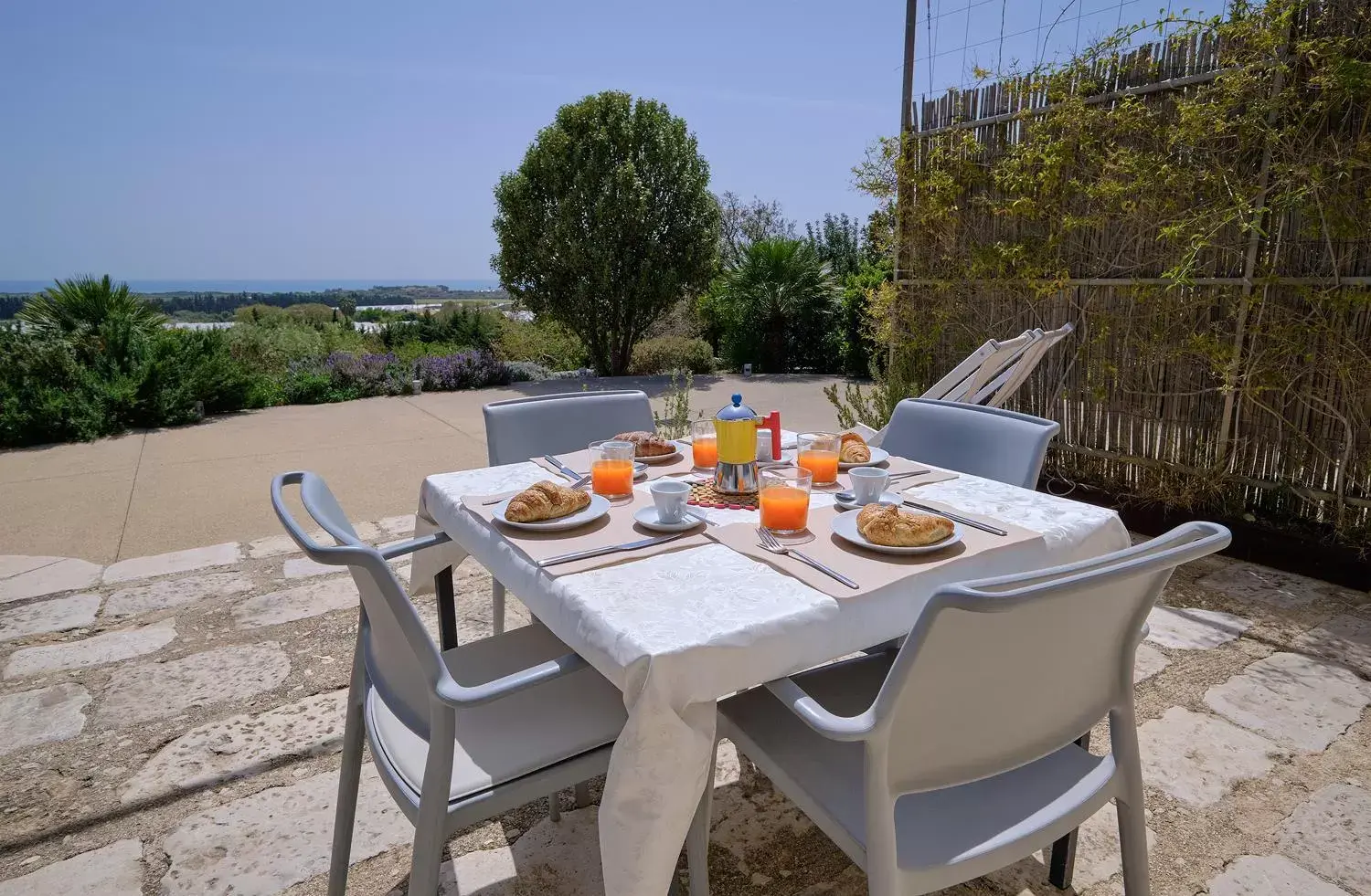 Patio in Petrantica Resort