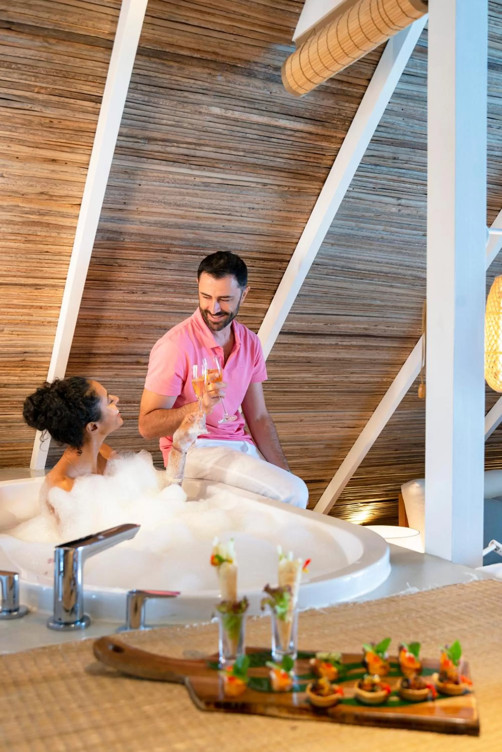 People in Preskil Island Resort