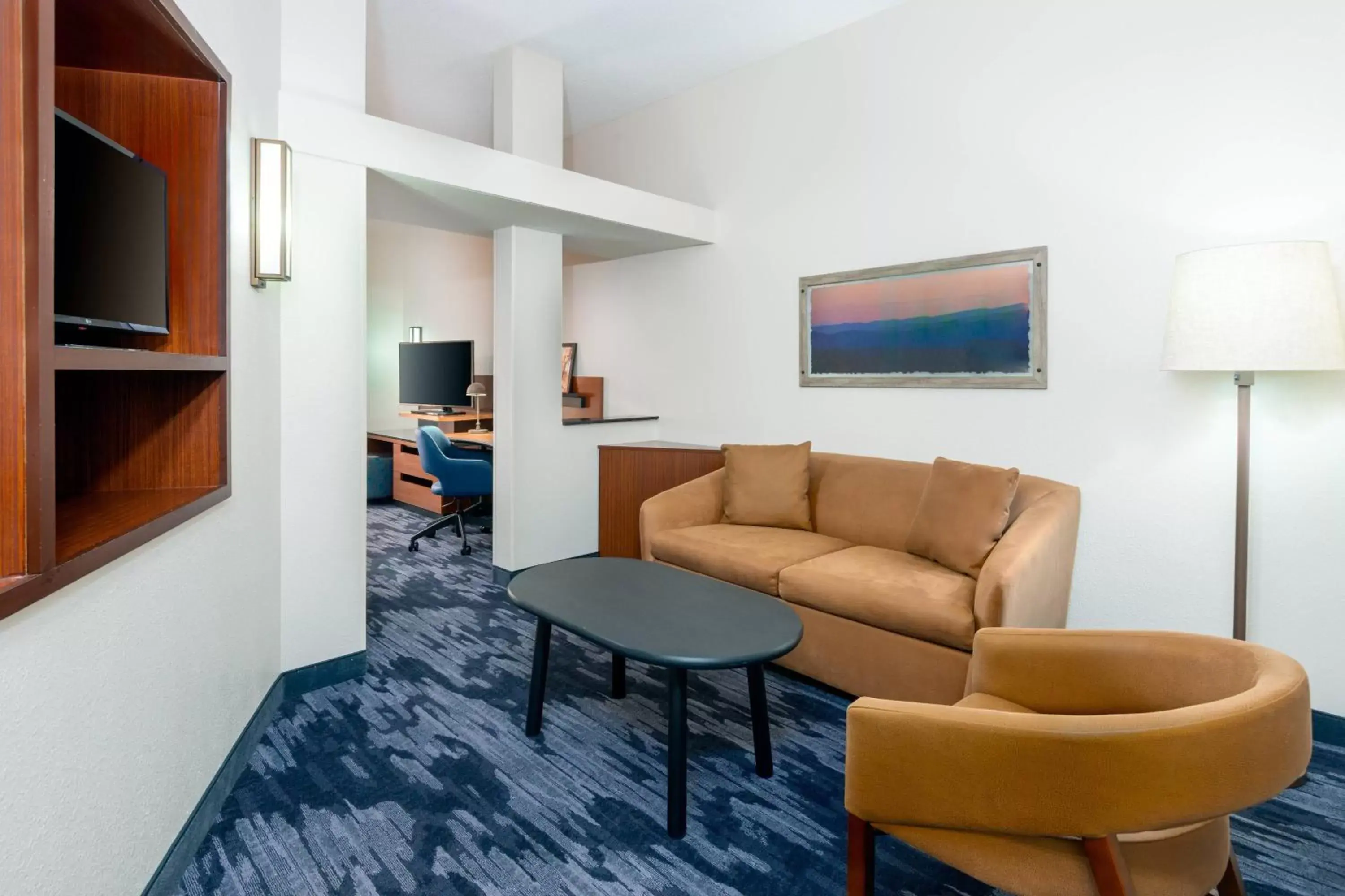 Living room, Seating Area in Fairfield Inn and Suites by Marriott Clearwater