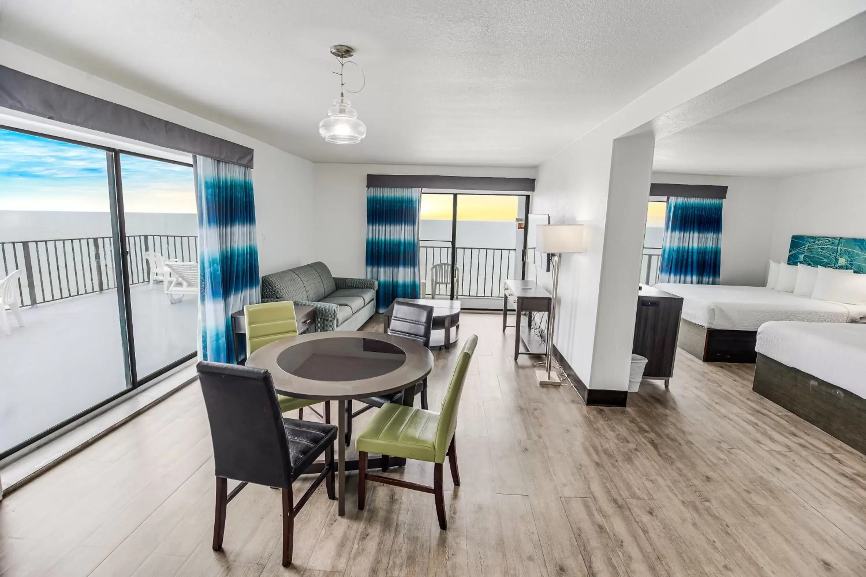 Seating Area in Tropical Seas Hotel