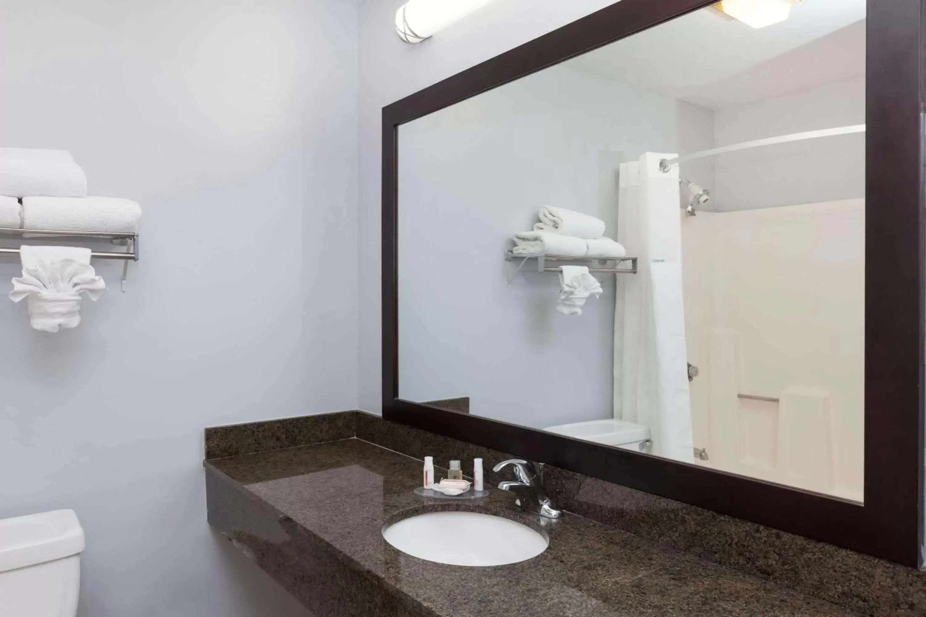 Bathroom in Ramada by Wyndham San Diego Poway Miramar