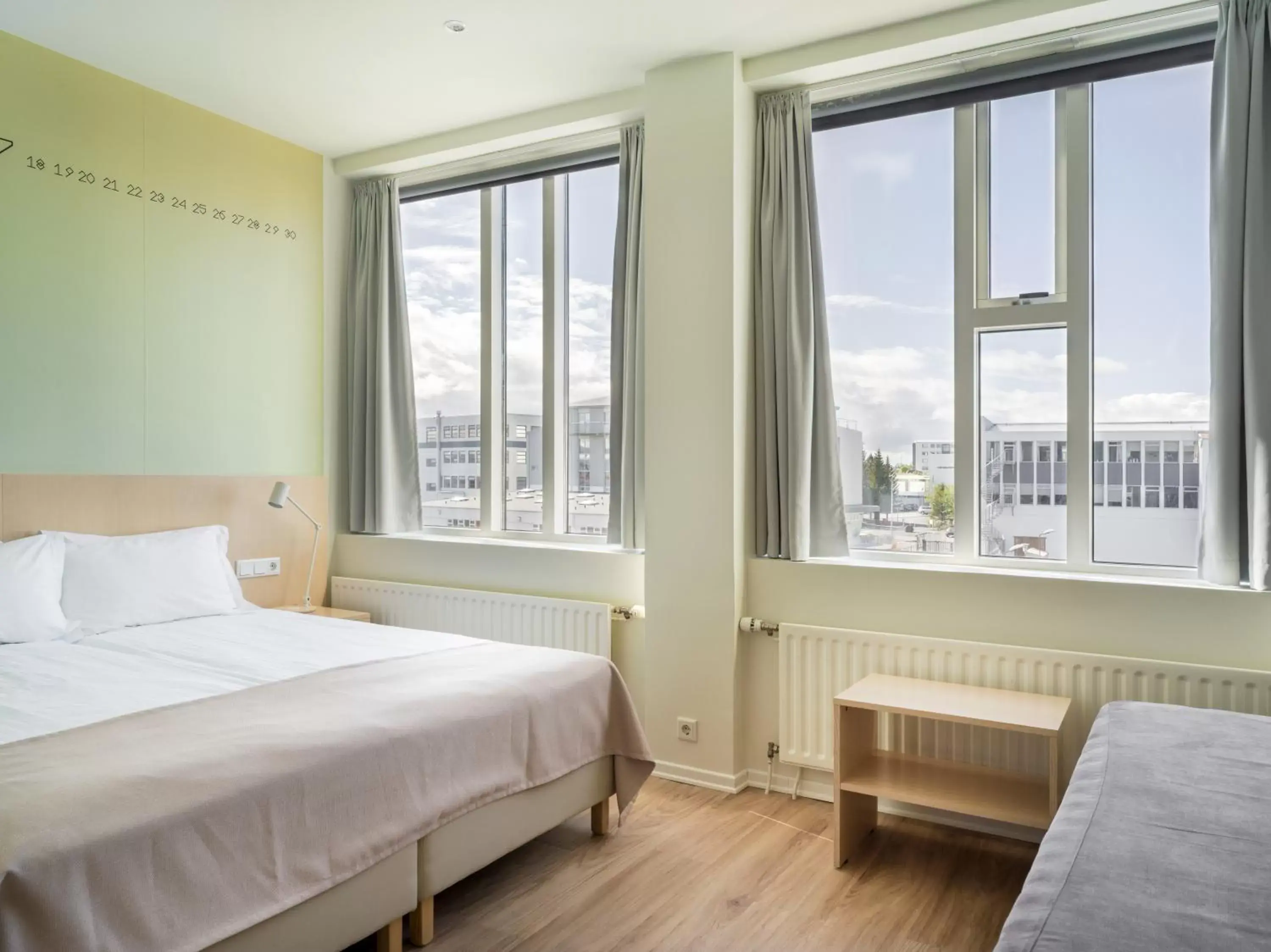 Bed in Reykjavik Lights Hotel by Keahotels