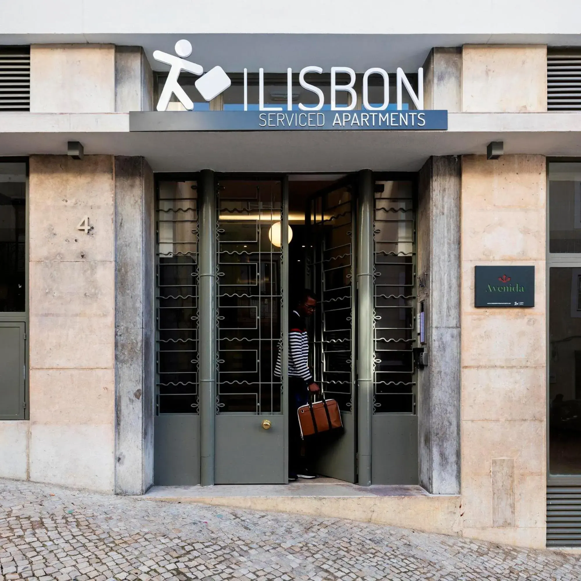 Facade/entrance in Lisbon Serviced Apartments - Avenida Facade/entrance in Lisbon Serviced Apartments - Avenida