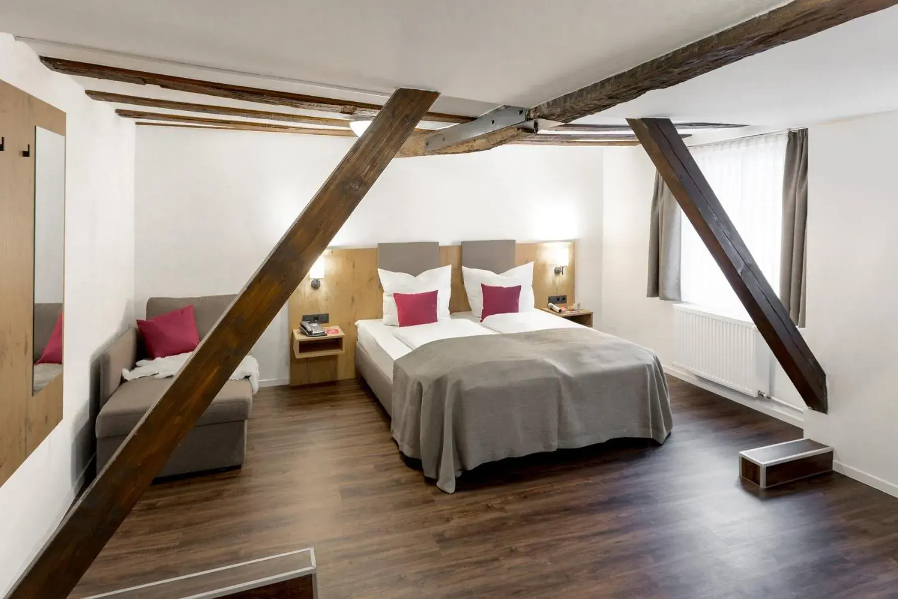 Photo of the whole room, Bed in Hotel & Restaurant Lamm