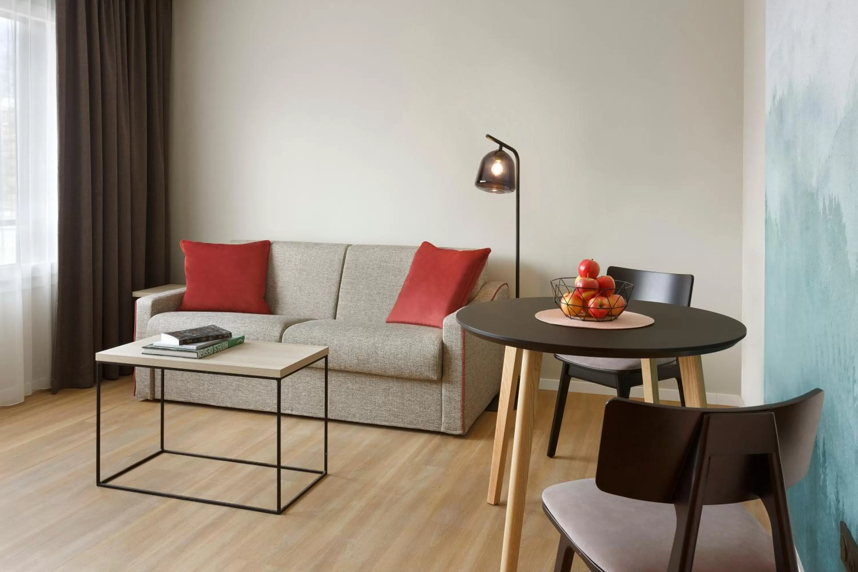 Living room in Citadines Eurometropole Strasbourg