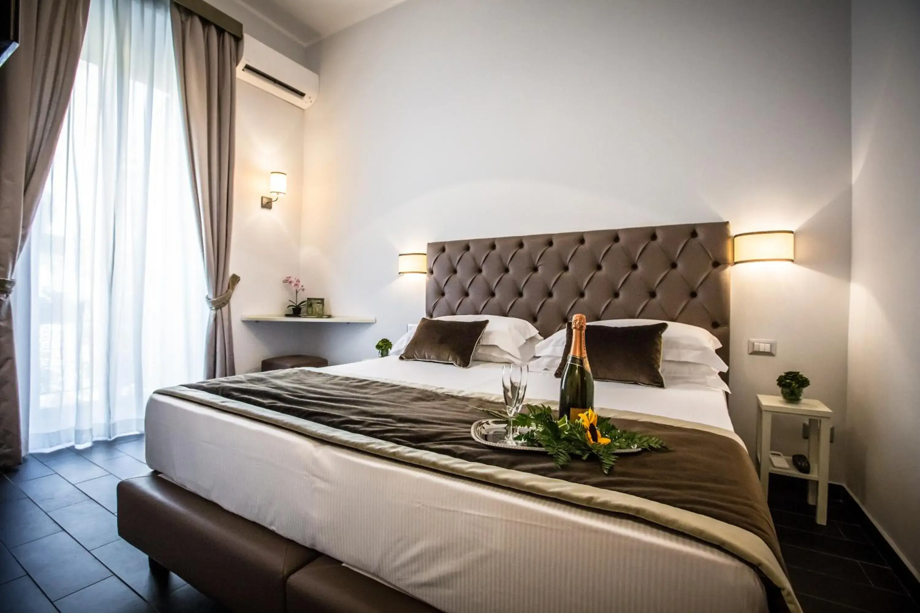 Balcony/Terrace, Bed in San Pietro Leisure and Luxury
