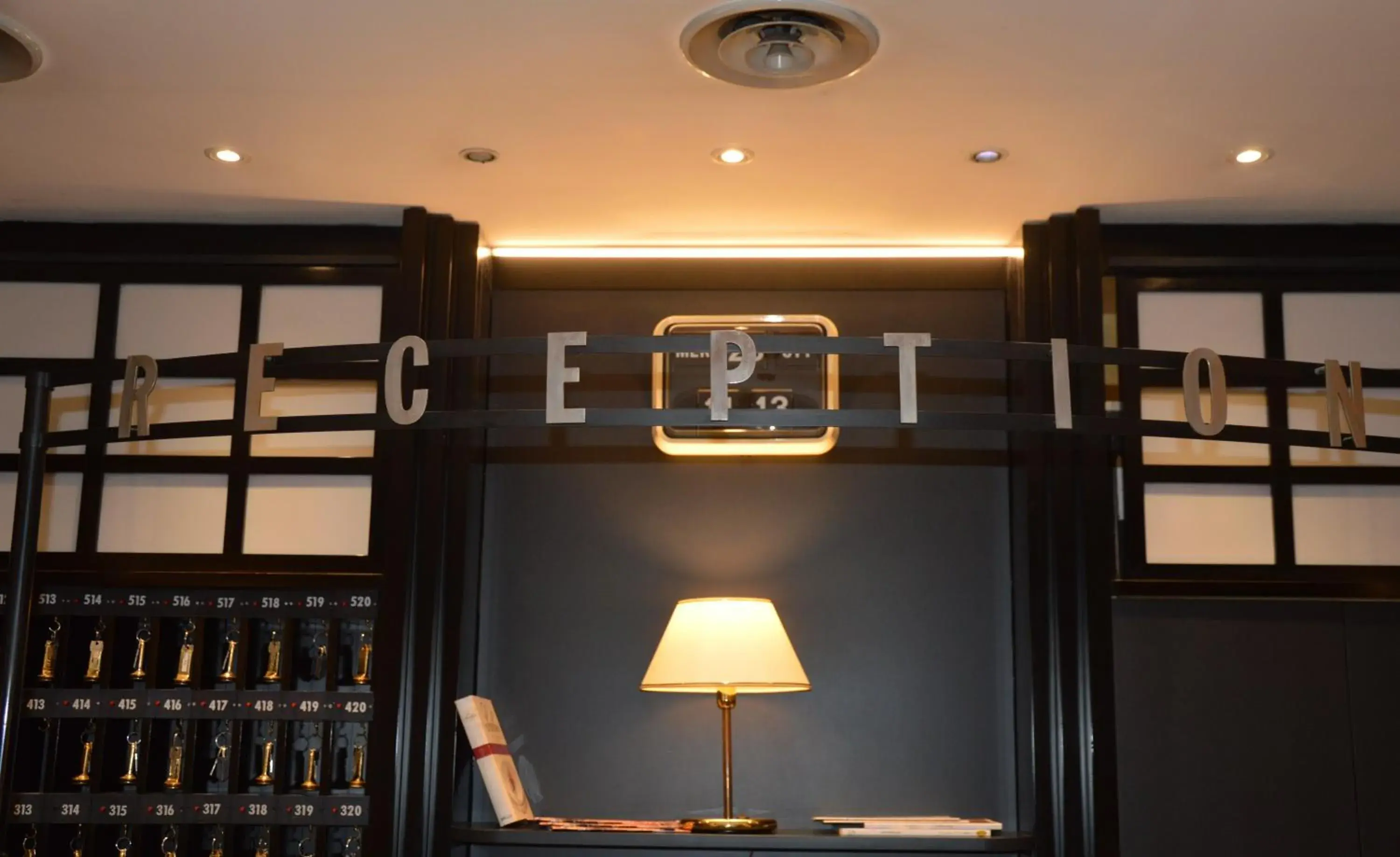 Lobby or reception in Hotel Friuli Lobby or reception in Hotel Friuli