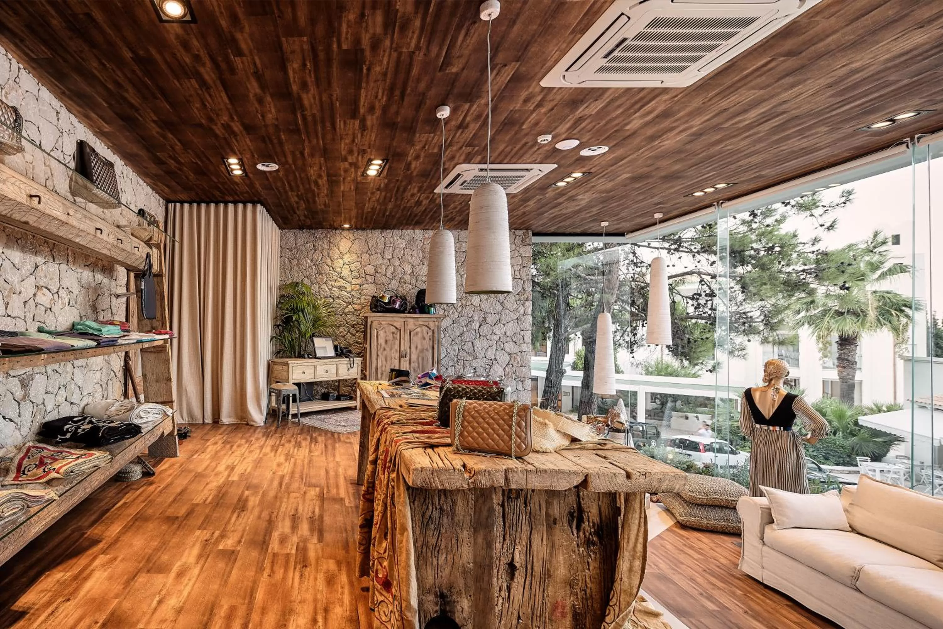 On-site shops in Esperos Village Blue & Spa - Adults Only