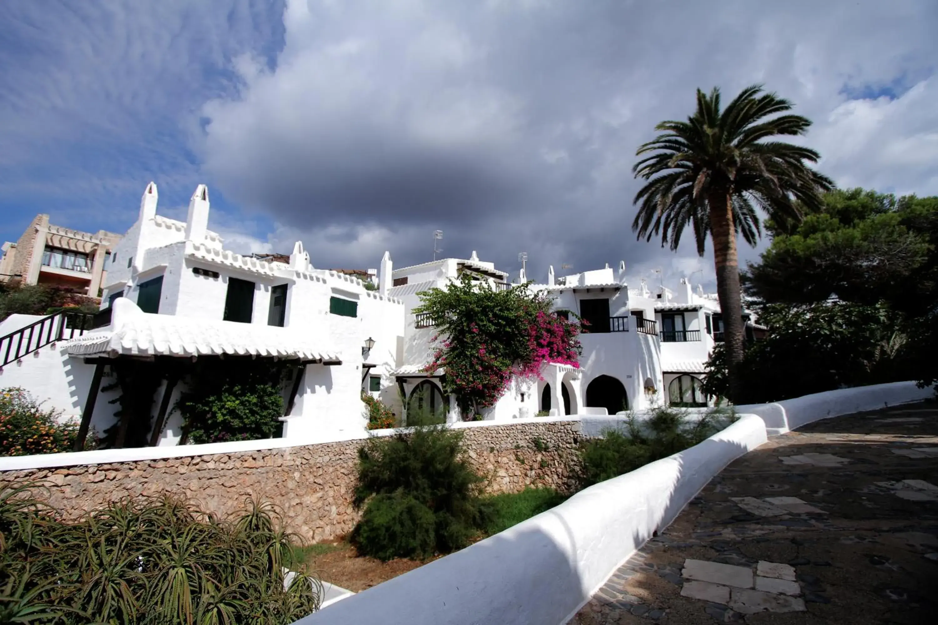 Facade/entrance in Binivell Park - Caliu Apartments Facade/entrance in Binivell Park - Caliu Apartments