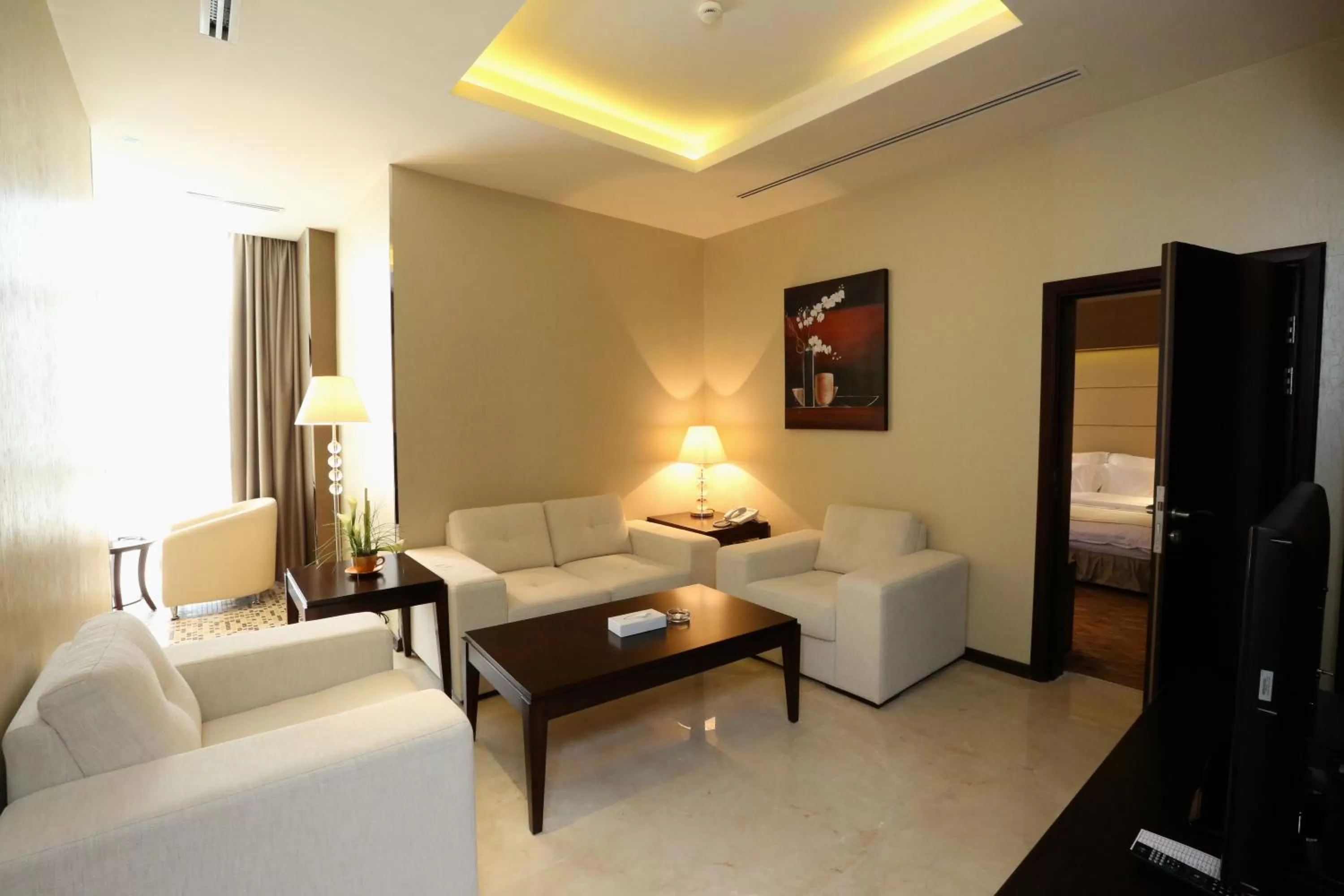 Living room, Bed in Nehal Hotel