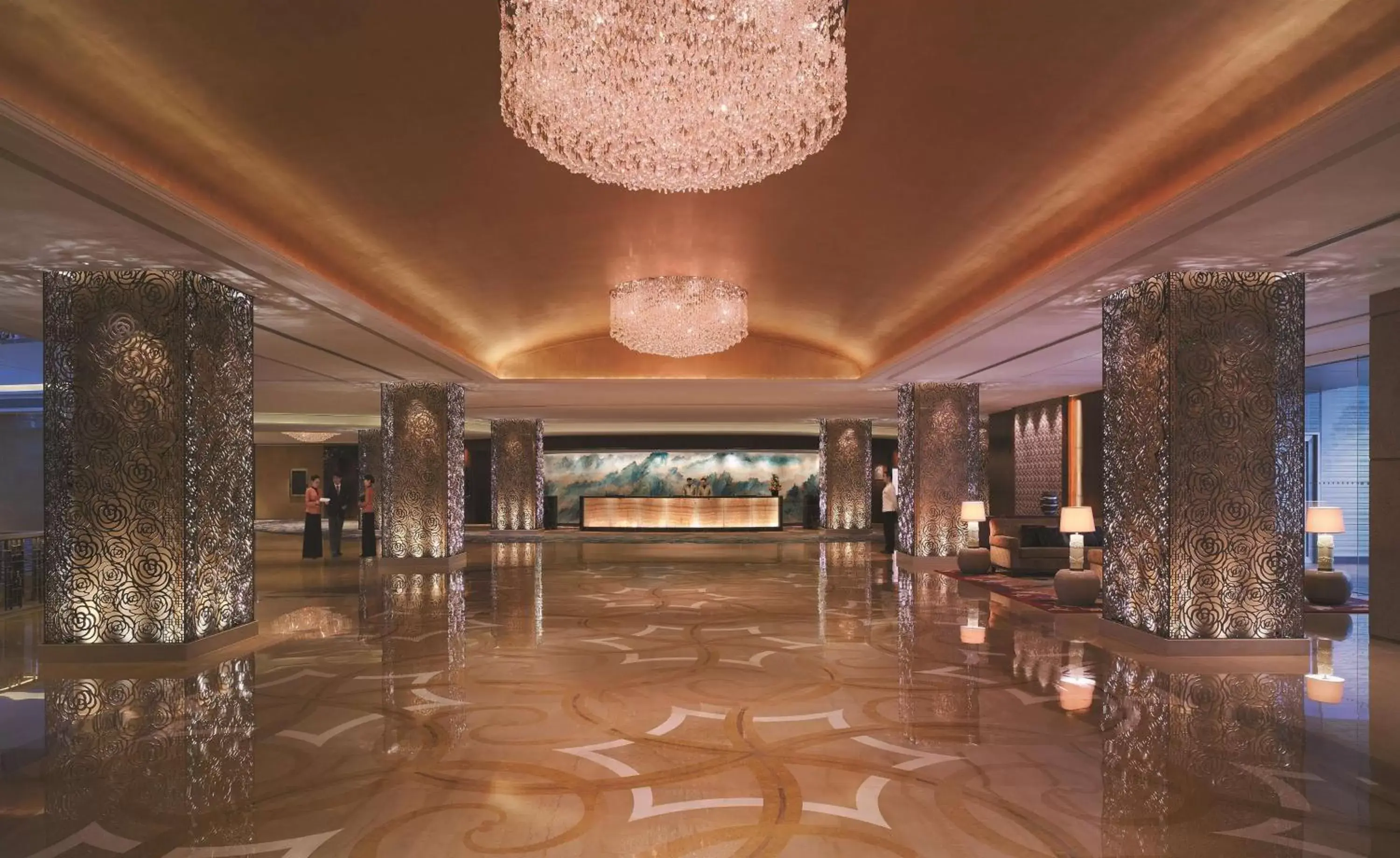 Lobby or reception, Lobby/Reception in Shangri-La Qingdao - May Fourth Square