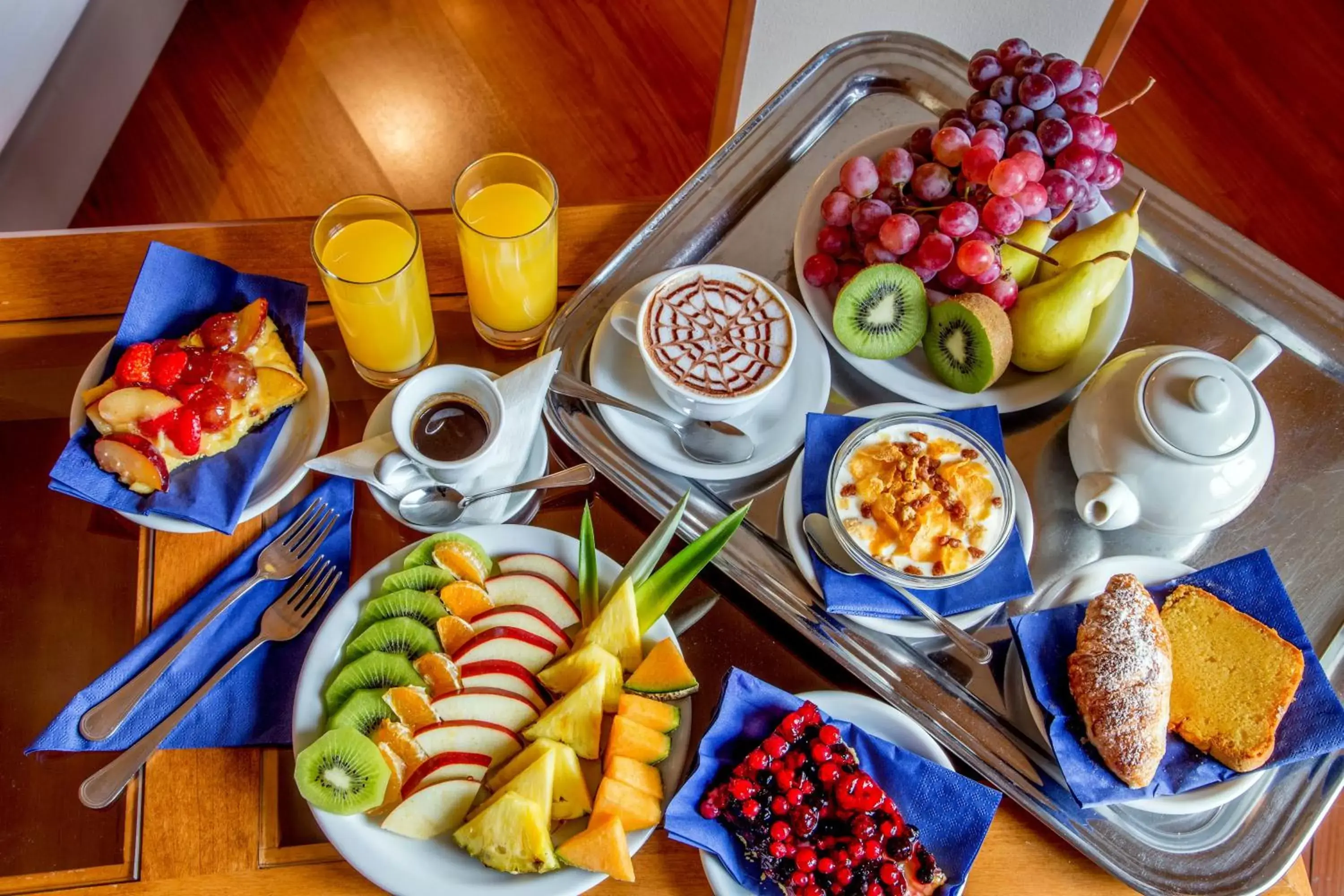 Food close-up, Breakfast in Best Western Plus Hotel Spring House