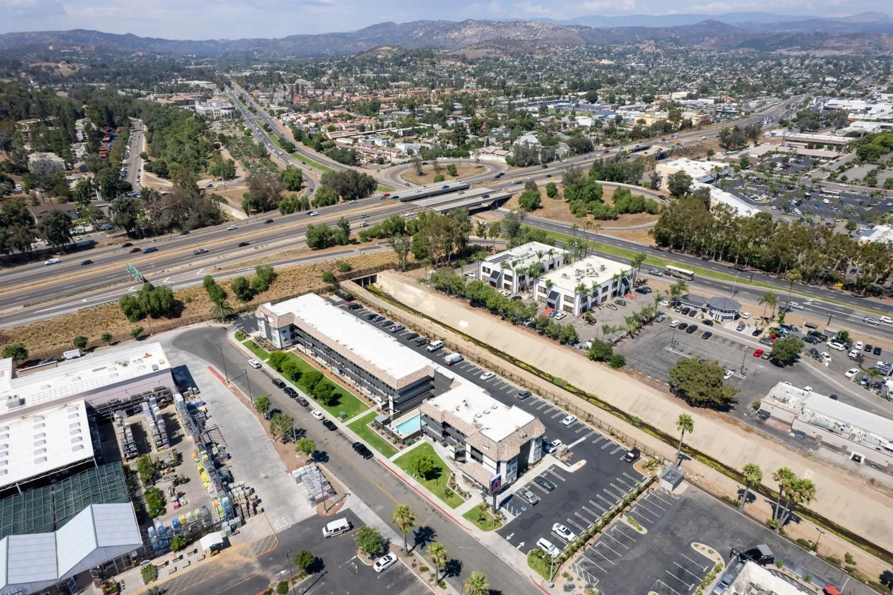 Bird's-eye View in Motel 6-Escondido, CA