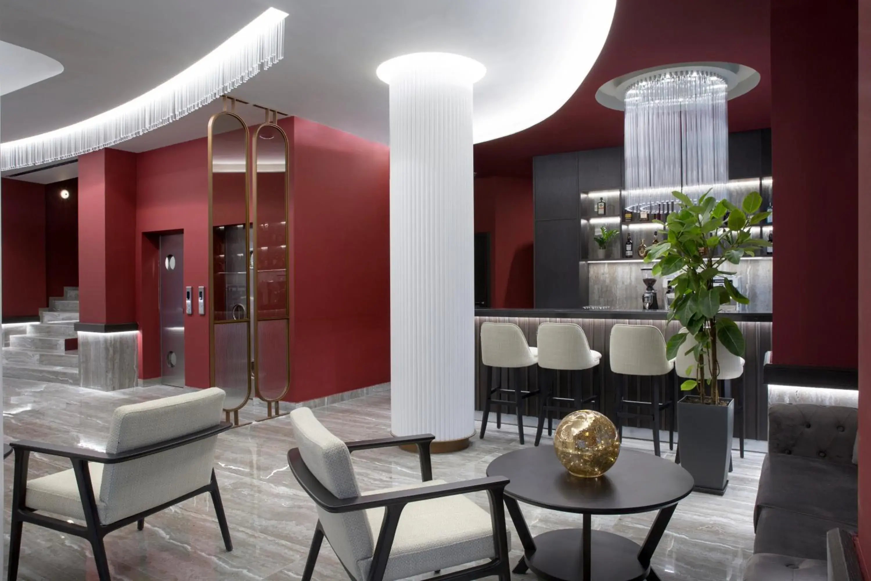 Lounge or bar, Lounge/Bar in Athens Key Hotel, Trademark Collection by Wyndham