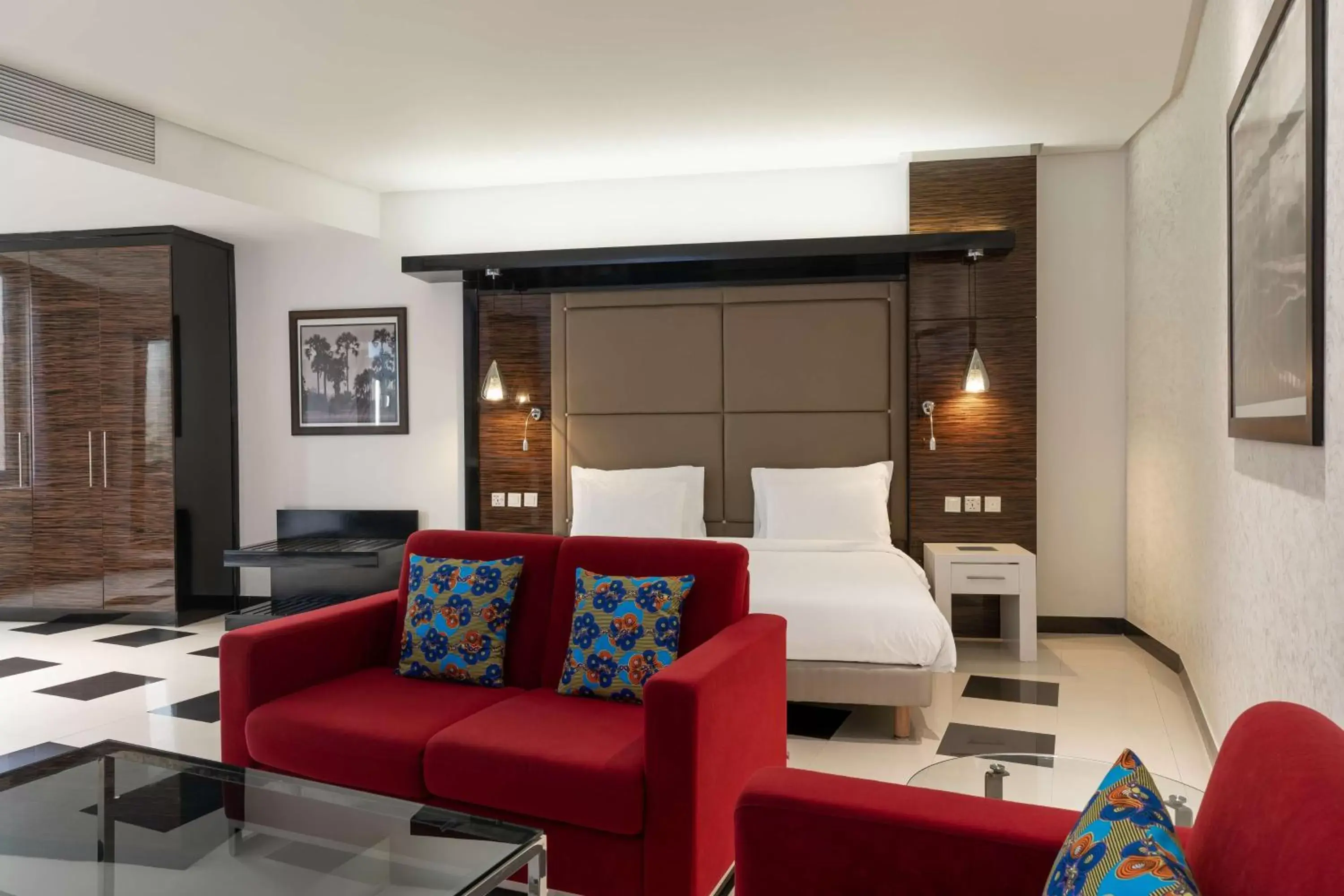 Bedroom, Seating Area in Radisson Blu Hotel Lusaka