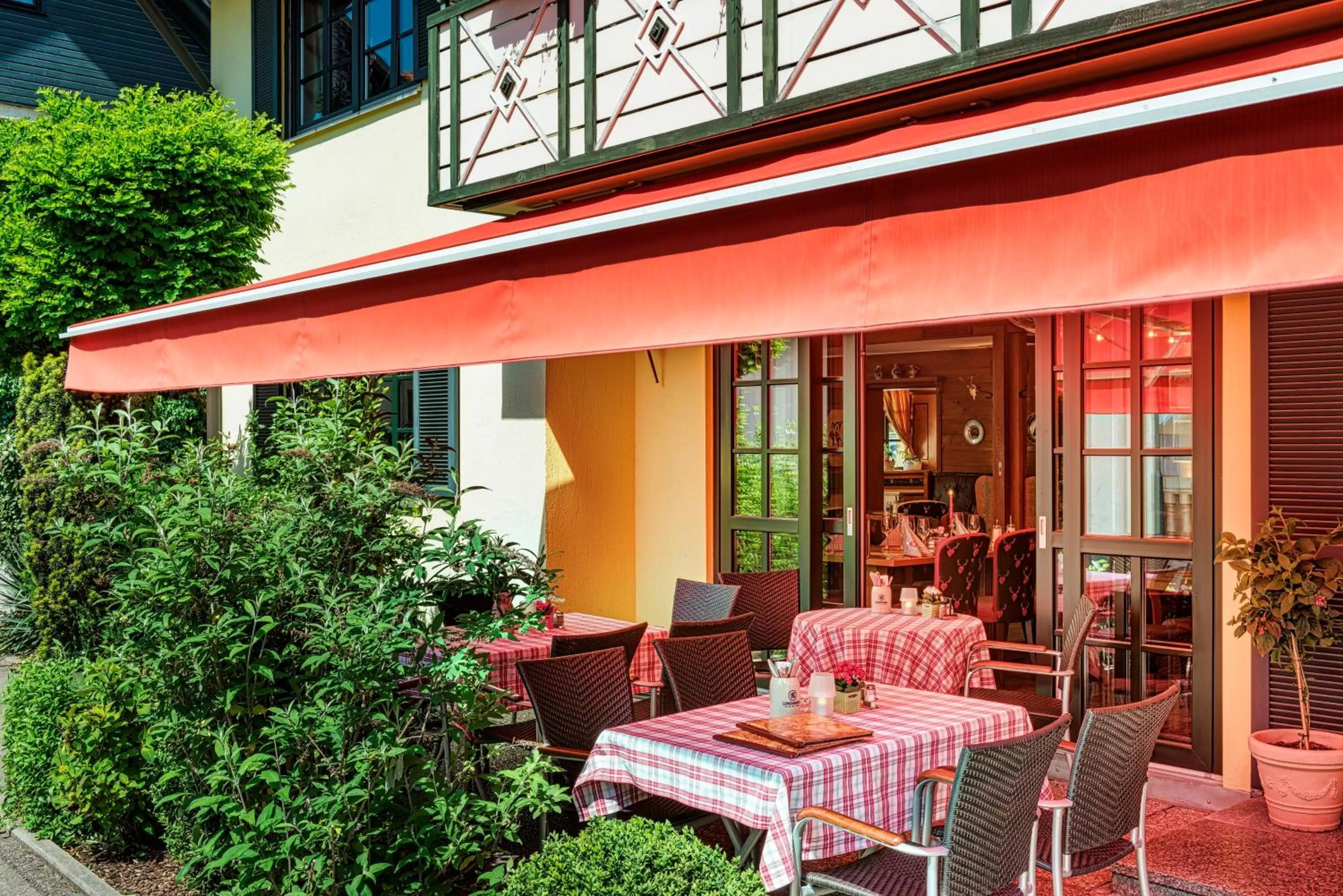 Patio in Hotel Schäfflerwirt