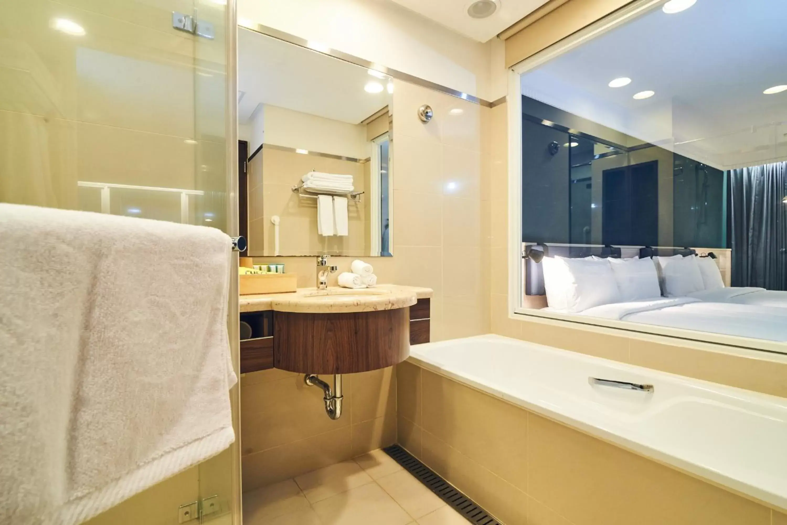 Bathroom in CHECK inn Select Taipei Nangang