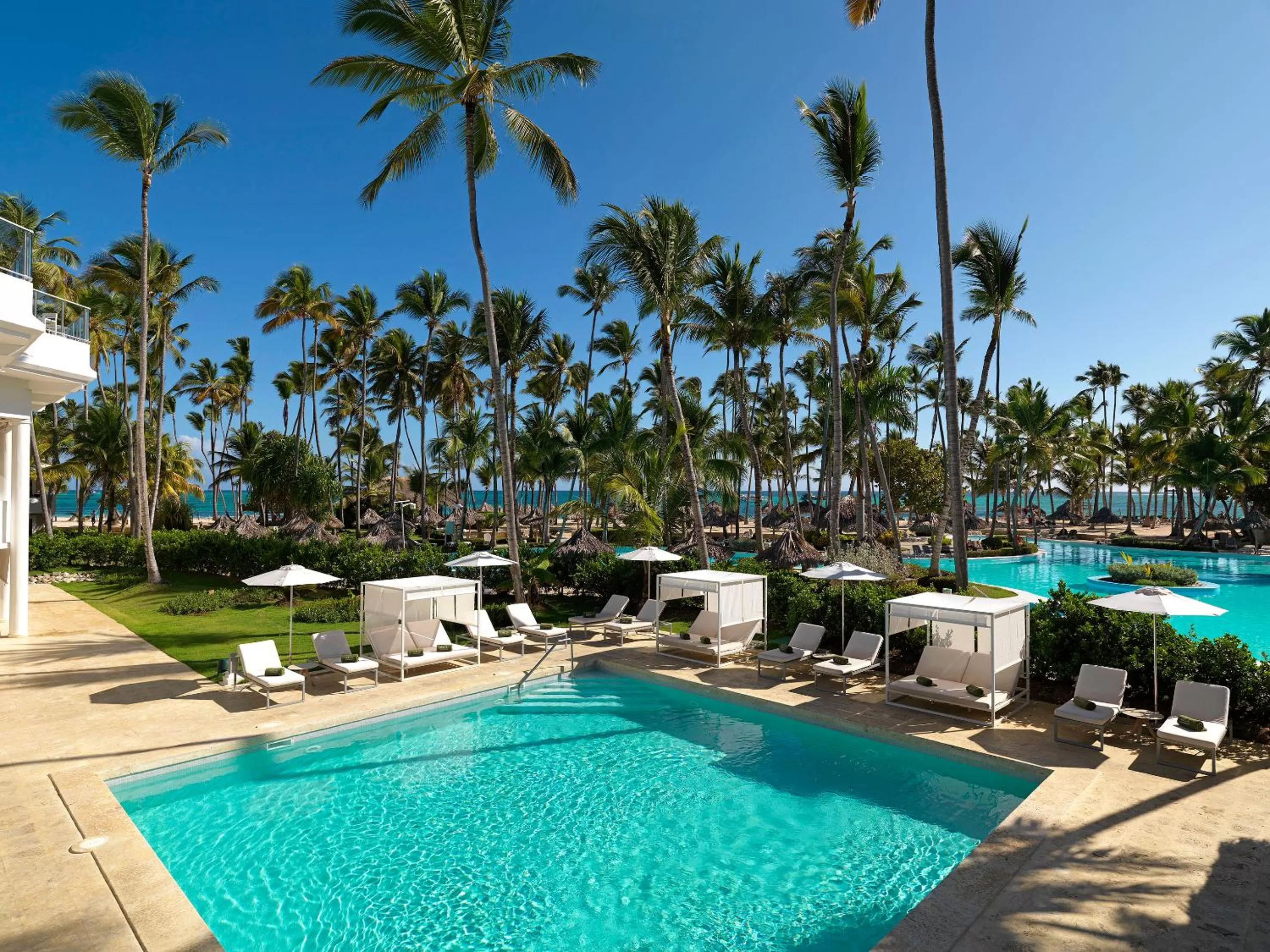 Pool view in Meliá Punta Cana Beach Wellness Inclusive - Adults only