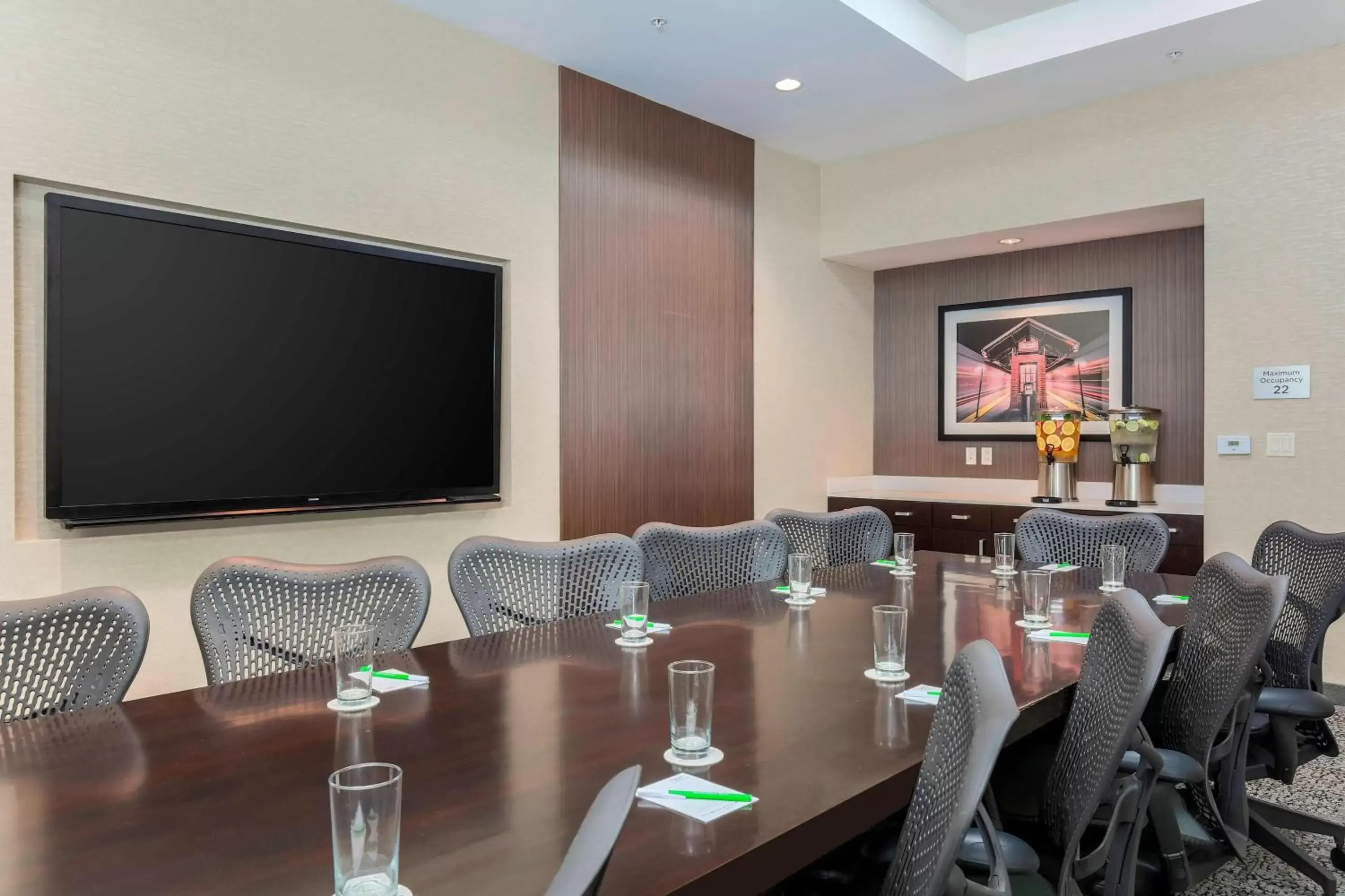 Meeting/conference room, TV/Entertainment Center in Courtyard by Marriott San Jose Campbell