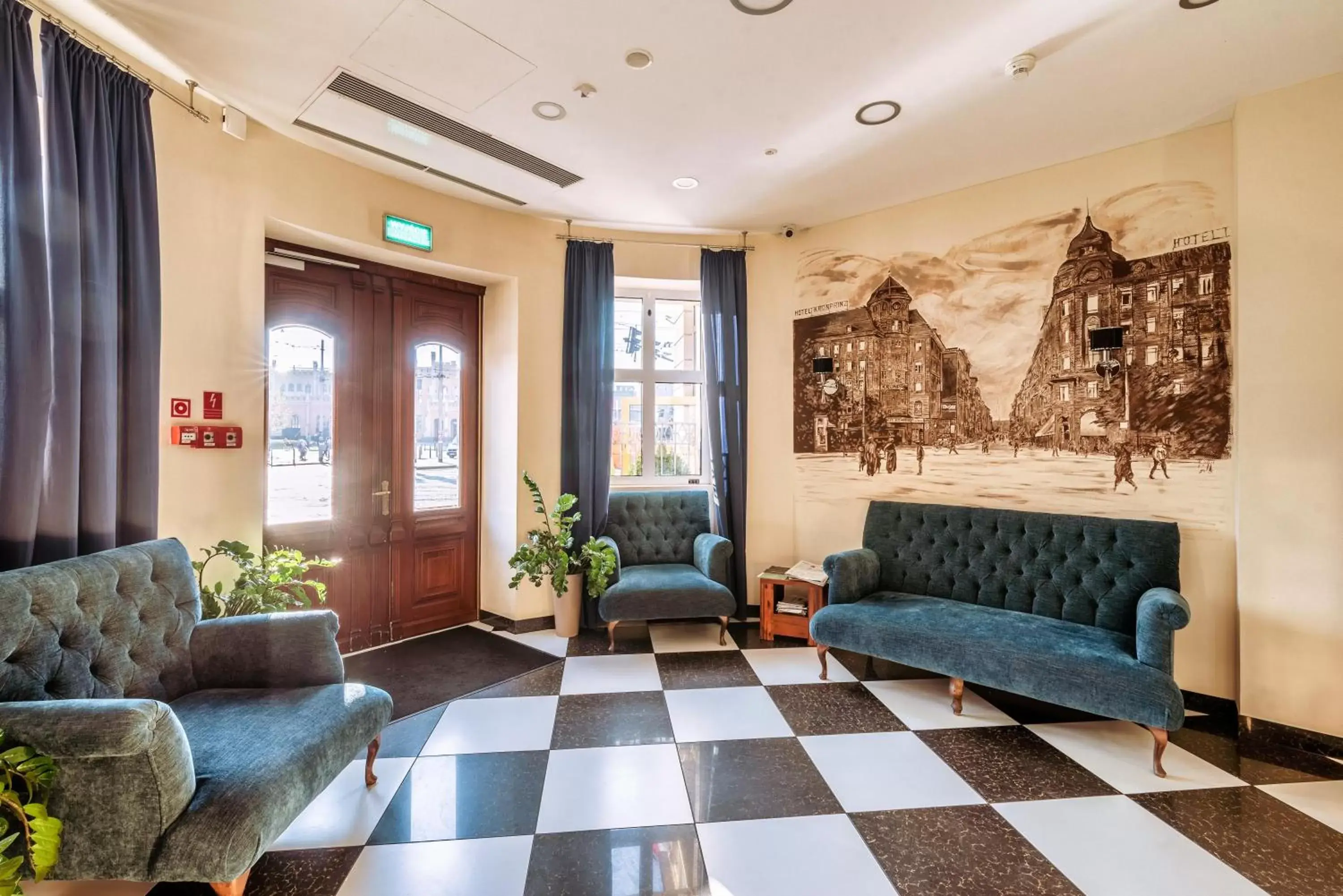 Lobby or reception, Seating Area in Hotel Piast Wrocław Centrum