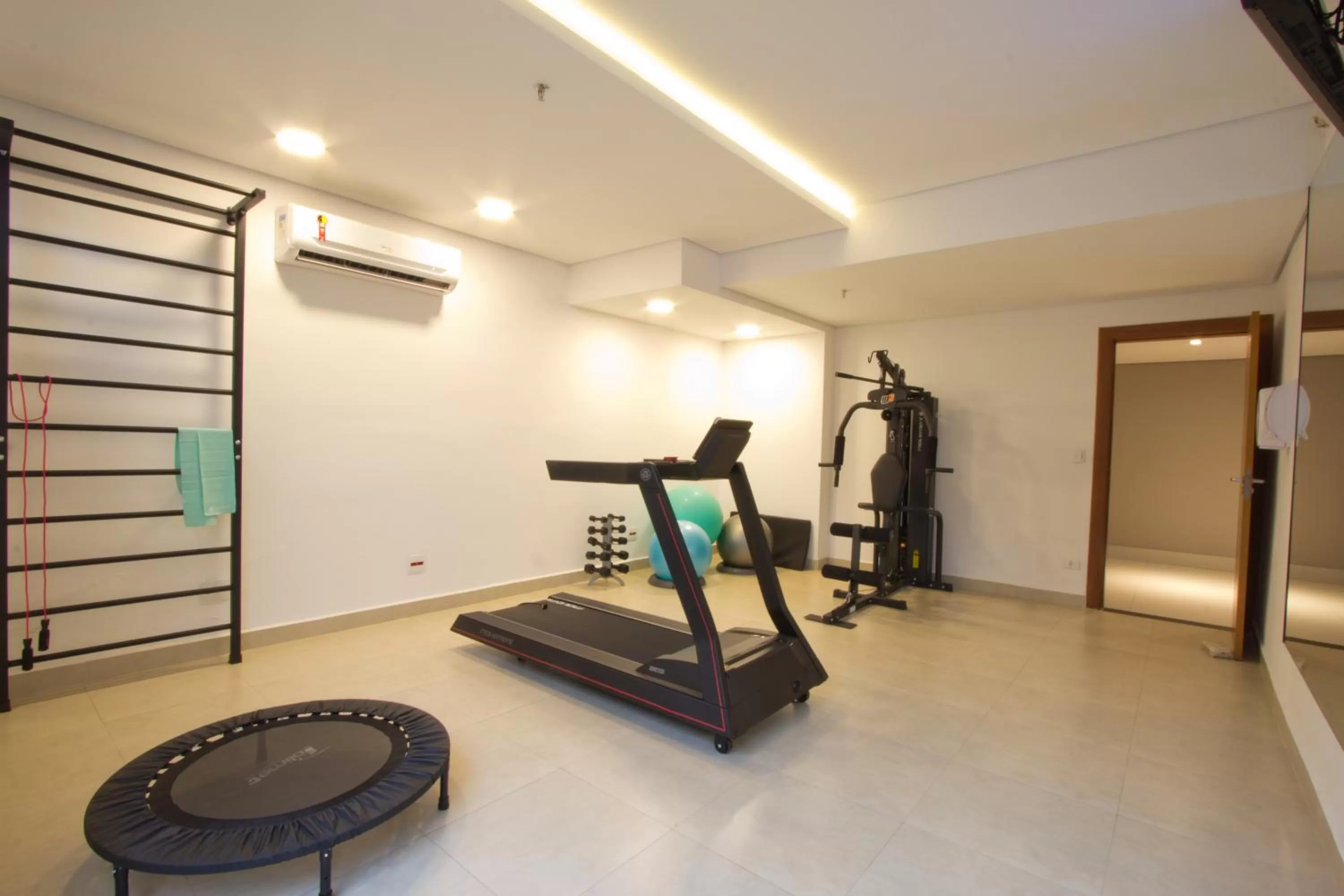 Fitness centre/facilities in Occitano Apart Hotel