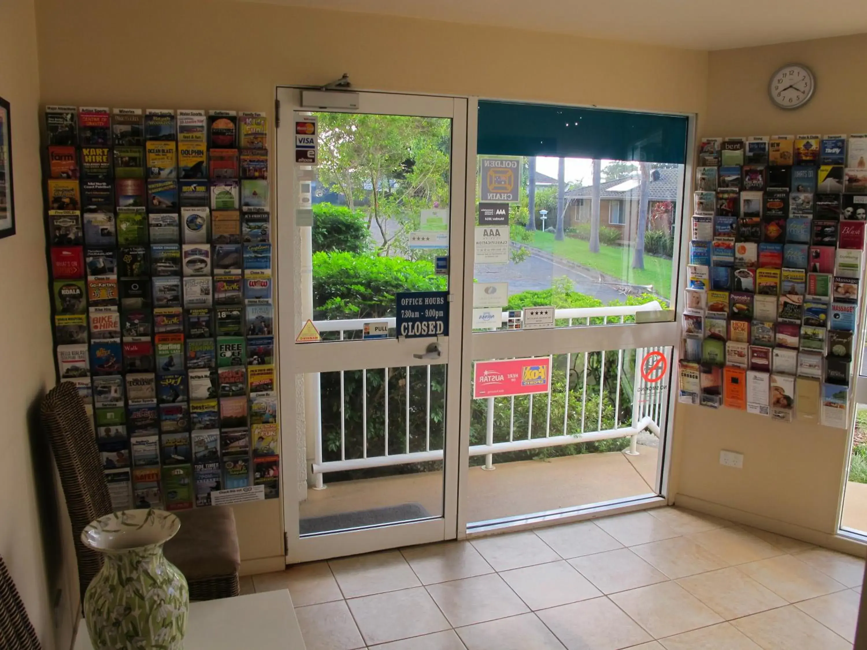 Lobby or reception in Aston Hill Motor Lodge