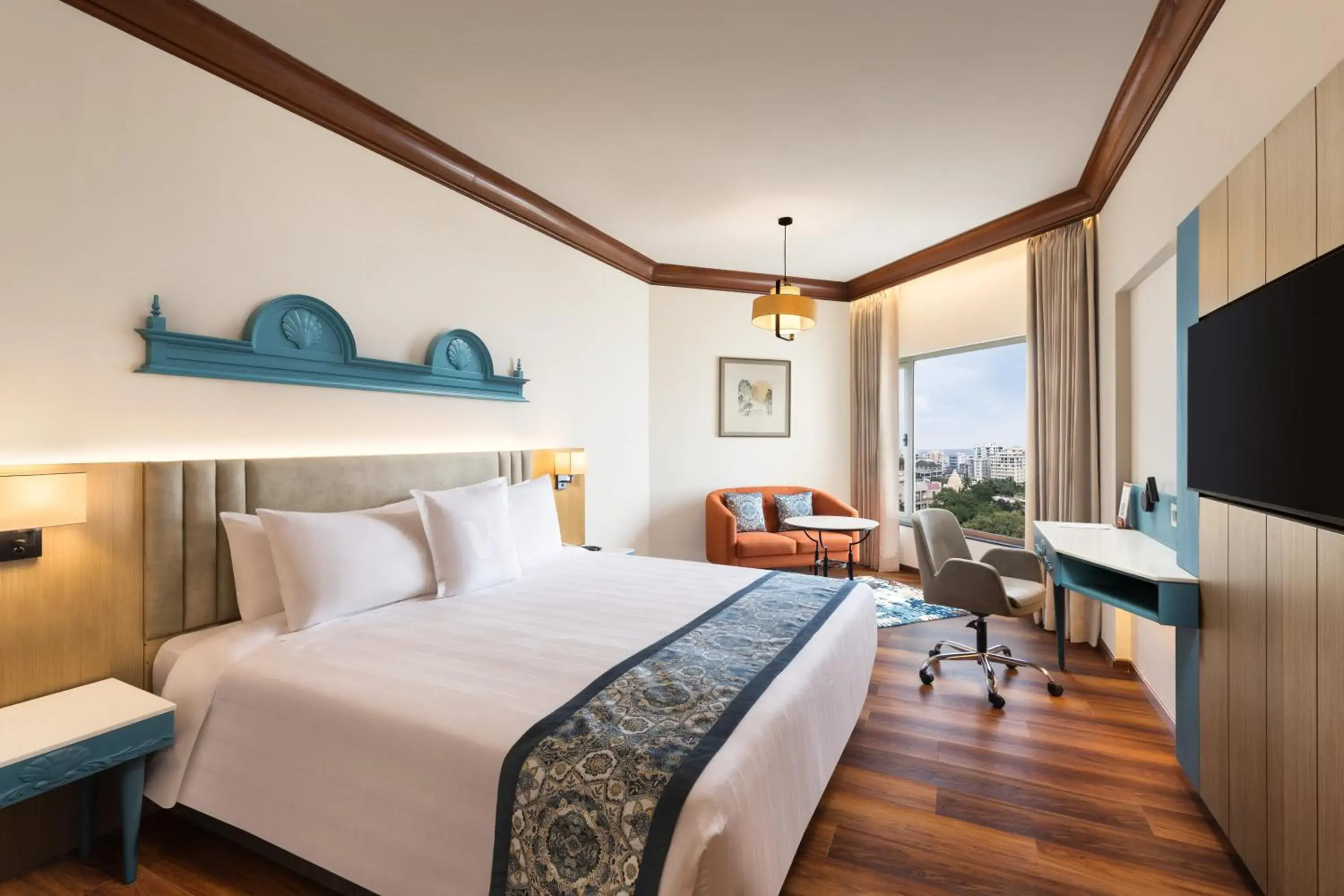 Bed in Welcomhotel by ITC Hotels, Devee Grand Bay, Visakhapatnam