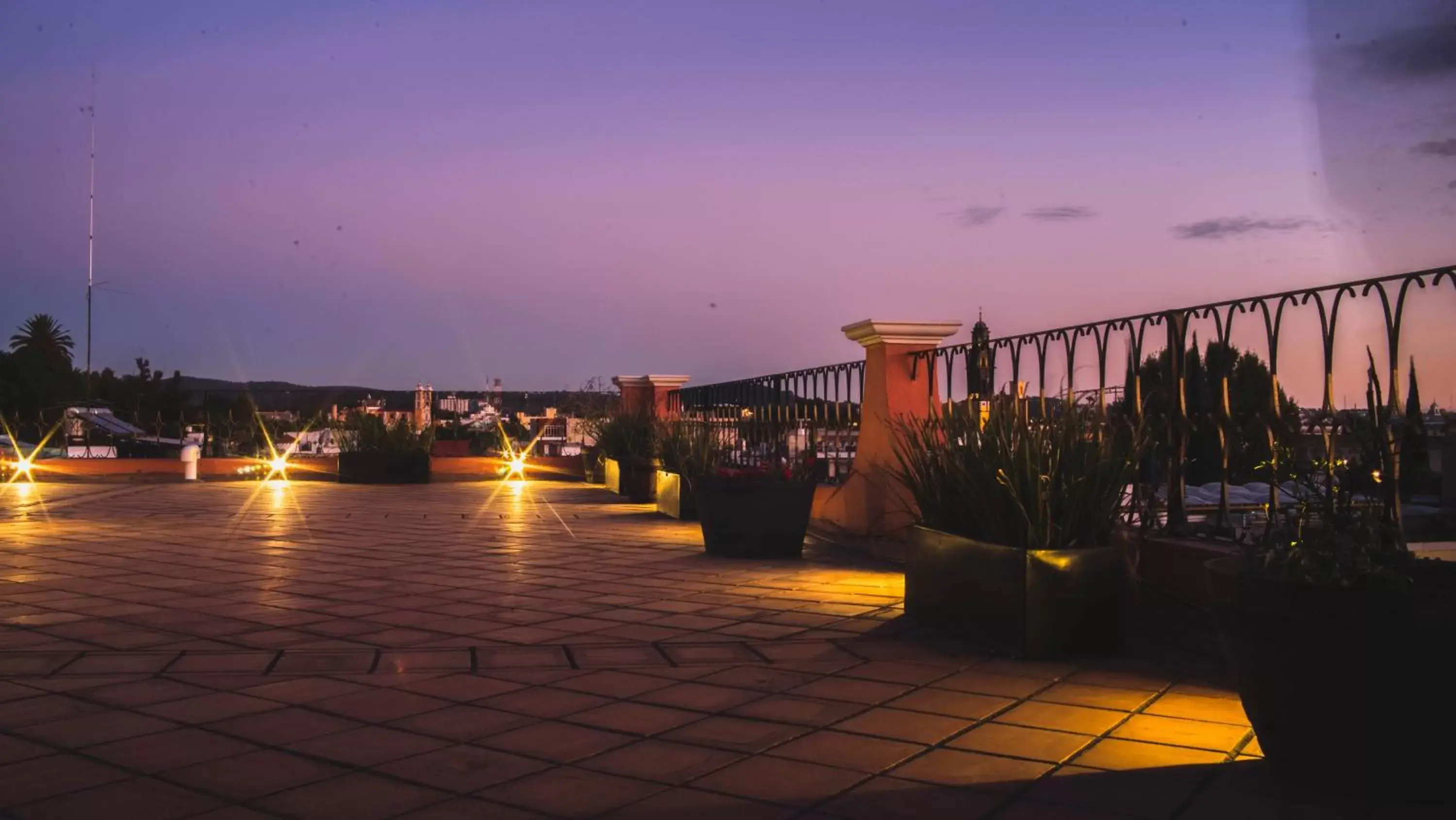 Balcony/Terrace in Hotel del Capitán de Puebla