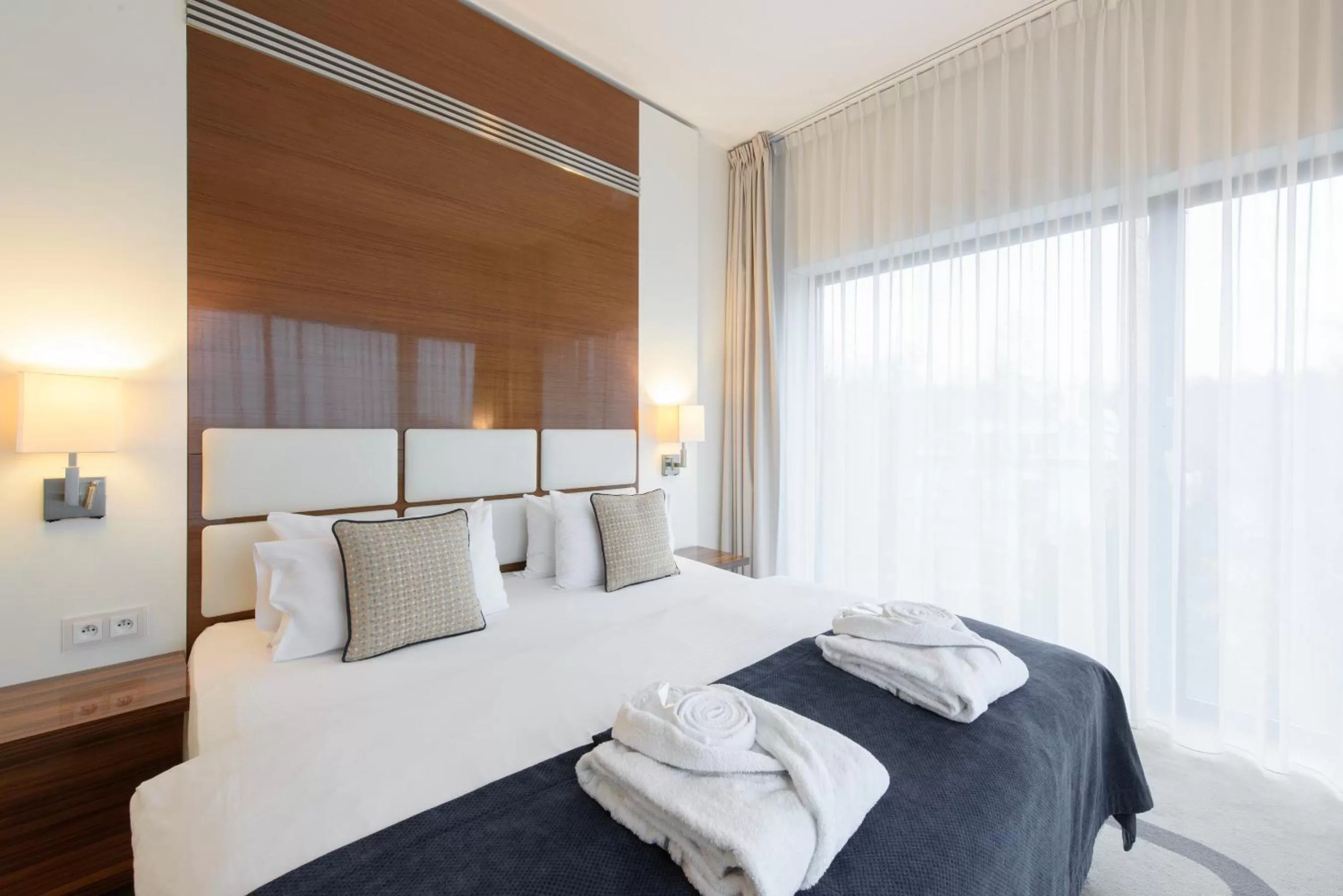 Bed in Hotel Sopot - Hotel, Conference & SPA