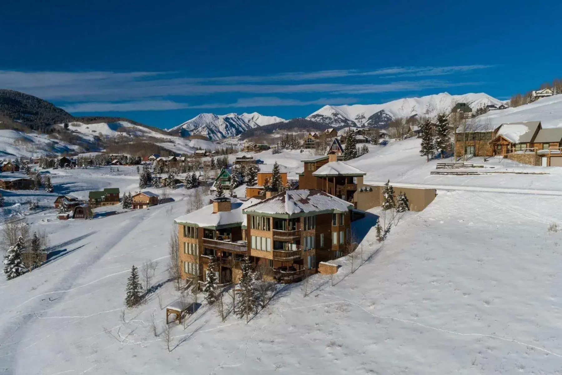 Property building, Winter in Nordic Inn